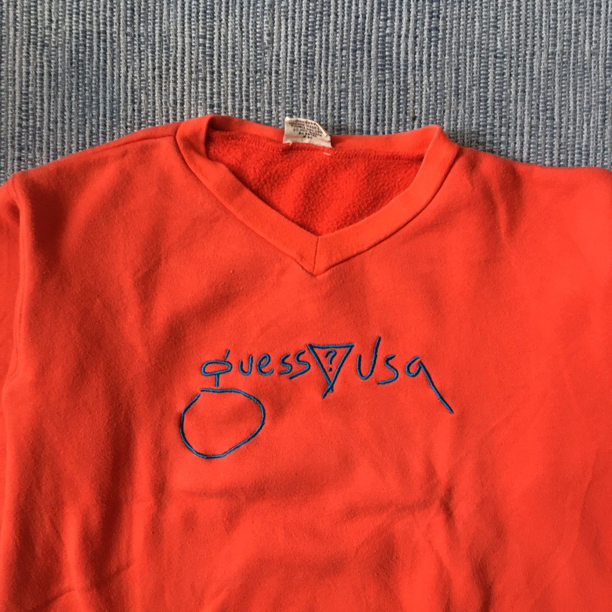 Guess vintage guess usa embroidery crop top Size US M / EU 48-50 / 2 - 2 Thumbnail
