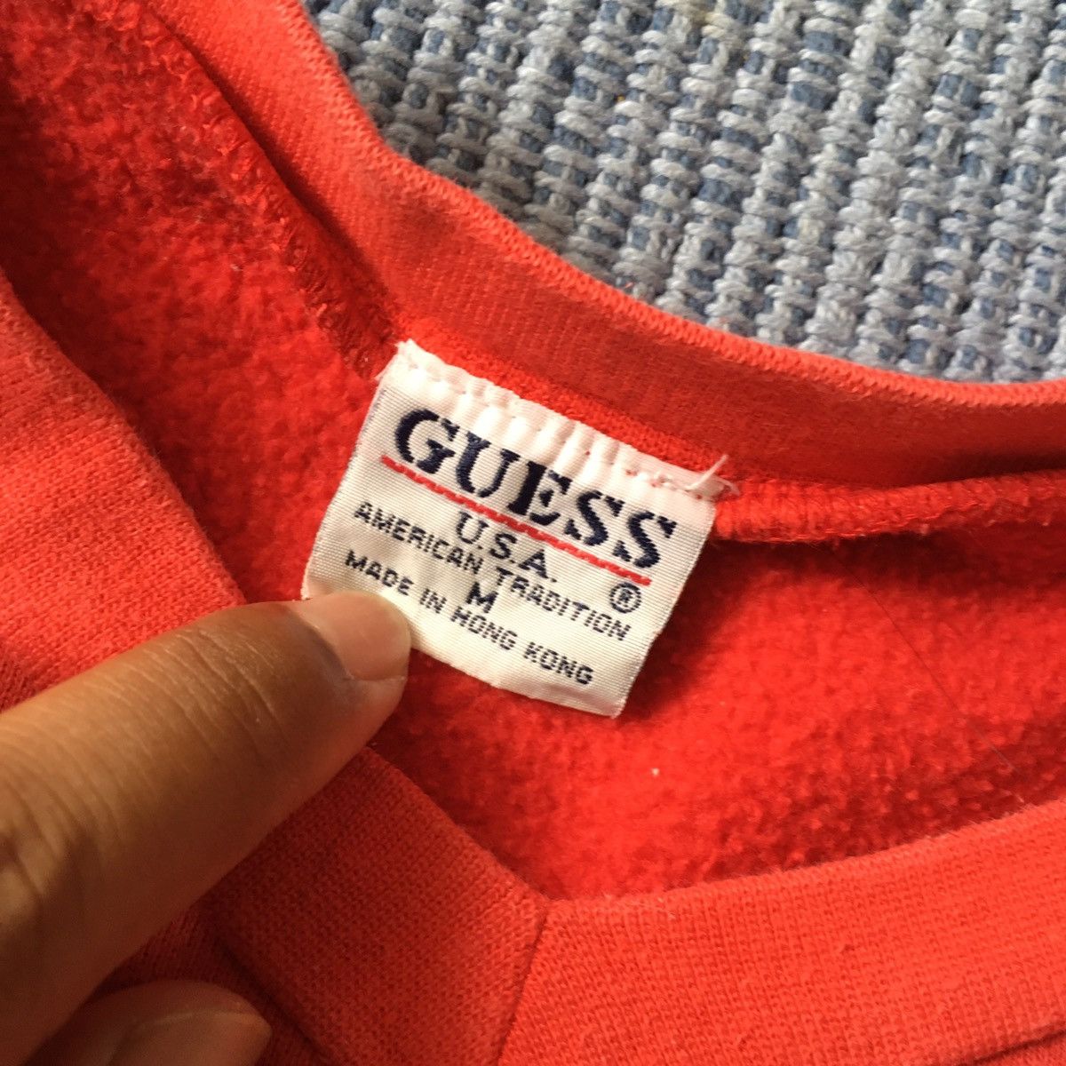 Guess vintage guess usa embroidery crop top Size US M / EU 48-50 / 2 - 3 Thumbnail