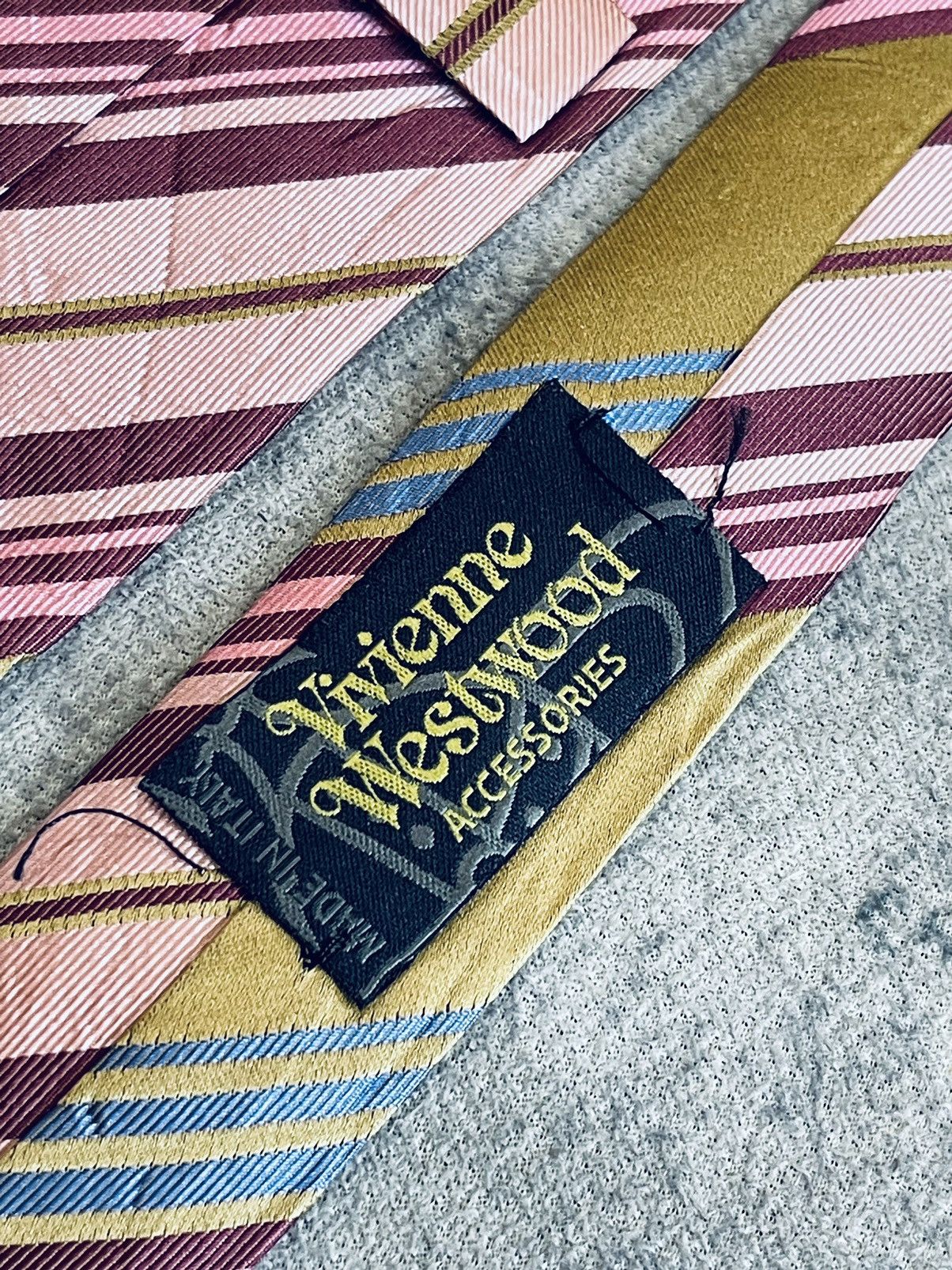Seditionaries Vivienne Westwood Silk Neck Tie Size ONE SIZE - 4 Thumbnail