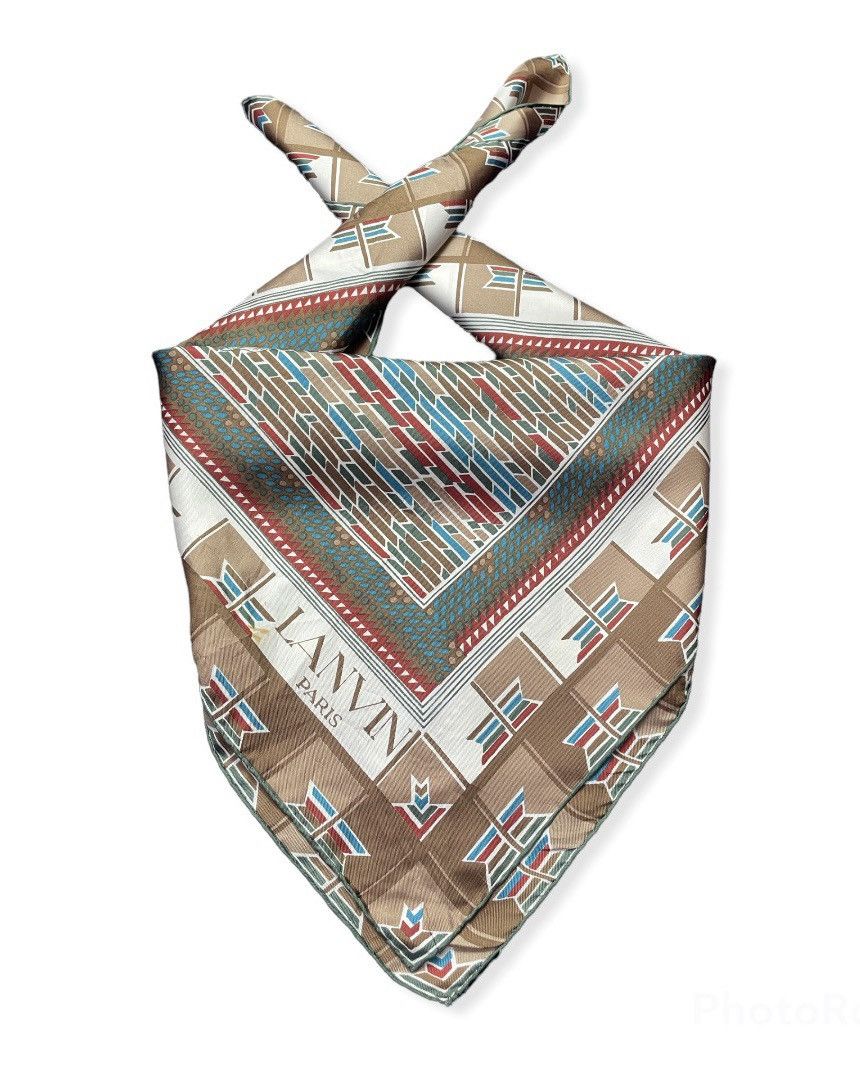 Lanvin × Other × Vintage Lanvin Silk Scarf Size ONE SIZE - 1 Thumbnail