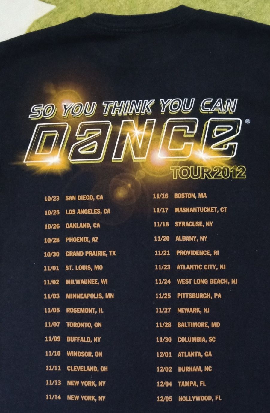 Band Tees × Bravado × Vintage So You Think You Can Dance Tour 2012 T-shirt Size US S / EU 44-46 / 1 - 5 Thumbnail