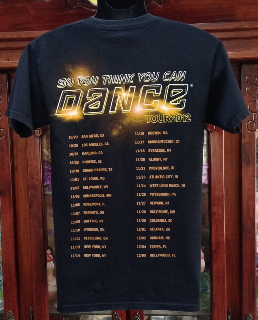 Band Tees × Bravado × Vintage So You Think You Can Dance Tour 2012 T-shirt Size US S / EU 44-46 / 1 - 2 Thumbnail