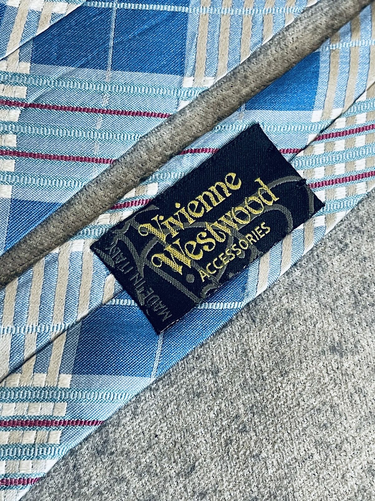 Seditionaries × Vivienne Westwood Vivienne Westwood Silk Neck Tie Size ONE SIZE - 4 Thumbnail
