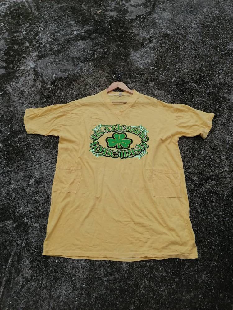 Other Rare Is A Blessing To Be Irish Large Size With Pocket Tee Size US XXL / EU 58 / 5 - 1 Thumbnail