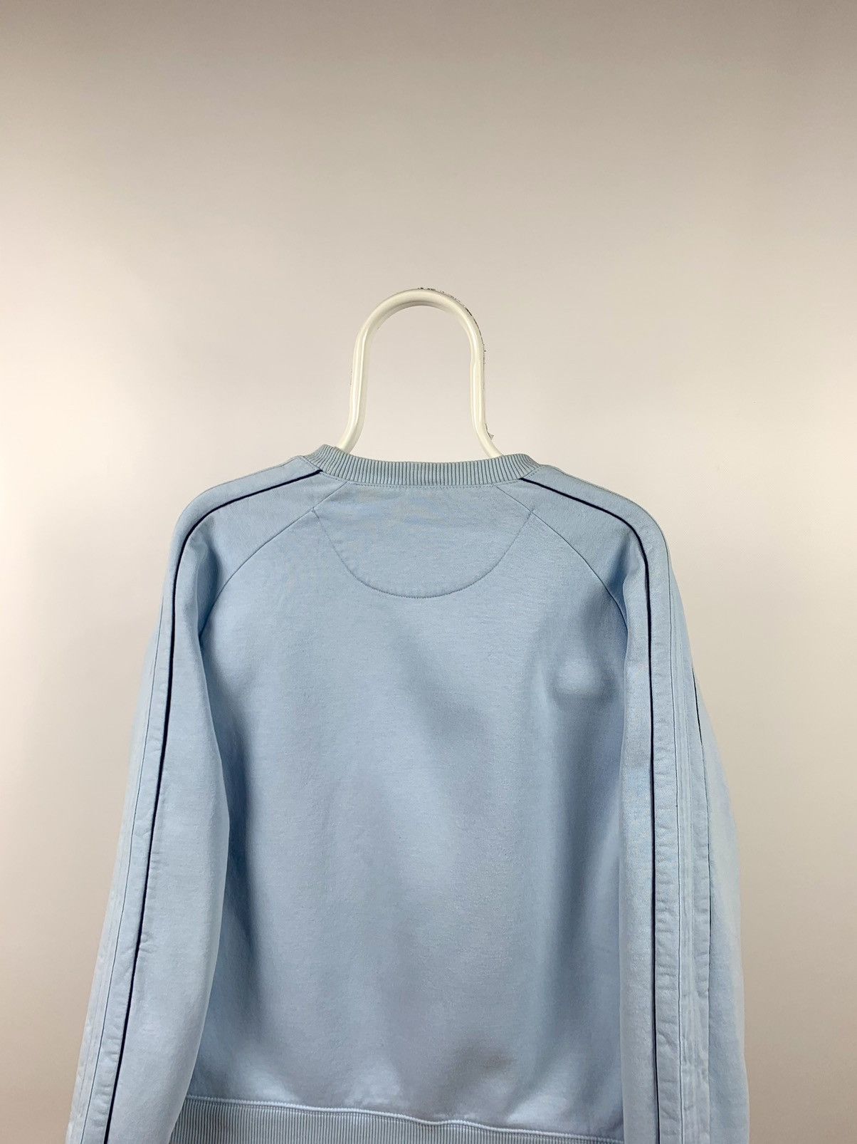 Nike Vintage Nike Big Logo Center Swoosh Sky Blue Sweatshirt Size US S / EU 44-46 / 1 - 10 Thumbnail