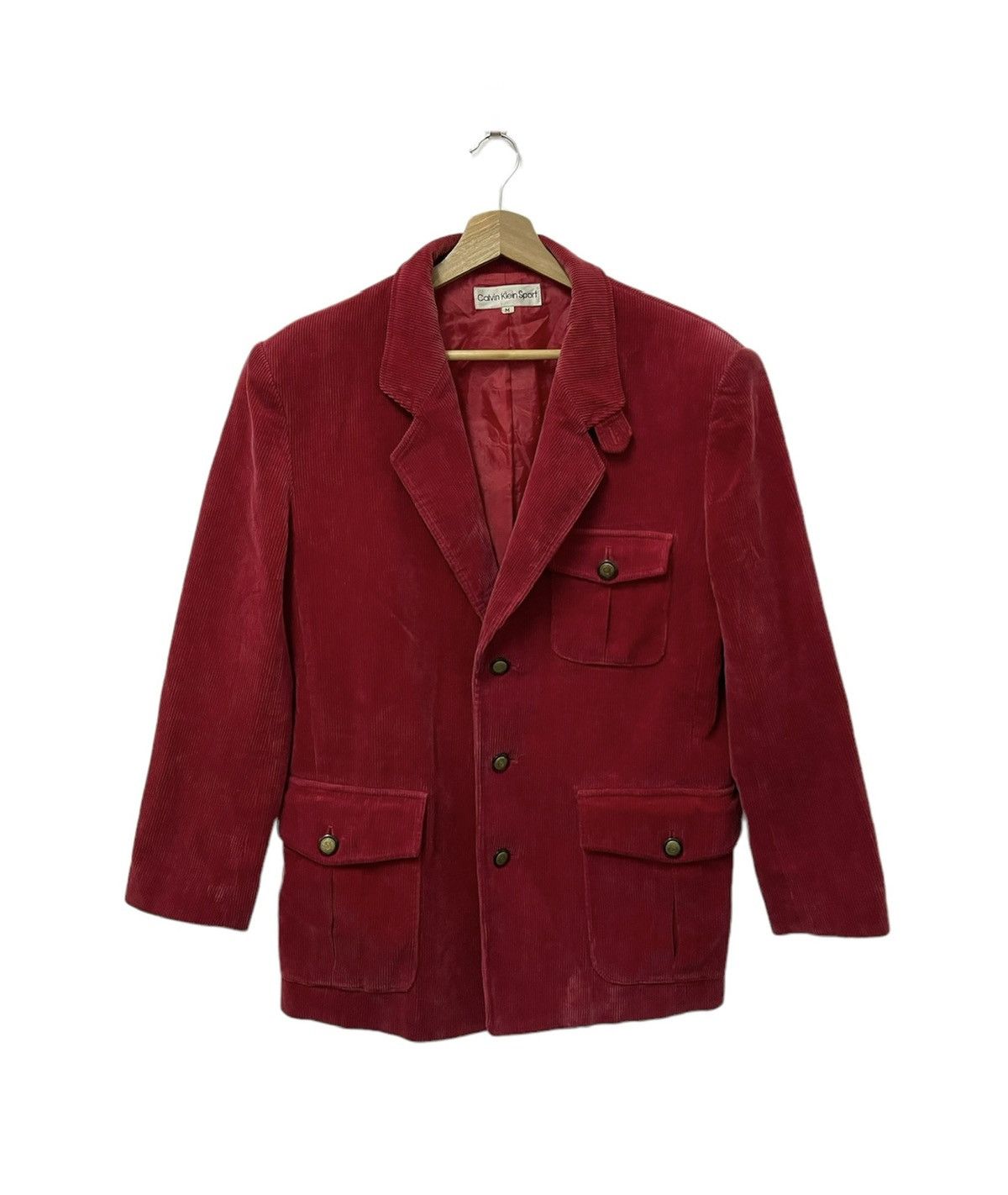 Calvin Klein × Vintage Vintage Calvin Klein Sport Button Up Casual Jacket Size US M / EU 48-50 / 2 - 1 Thumbnail