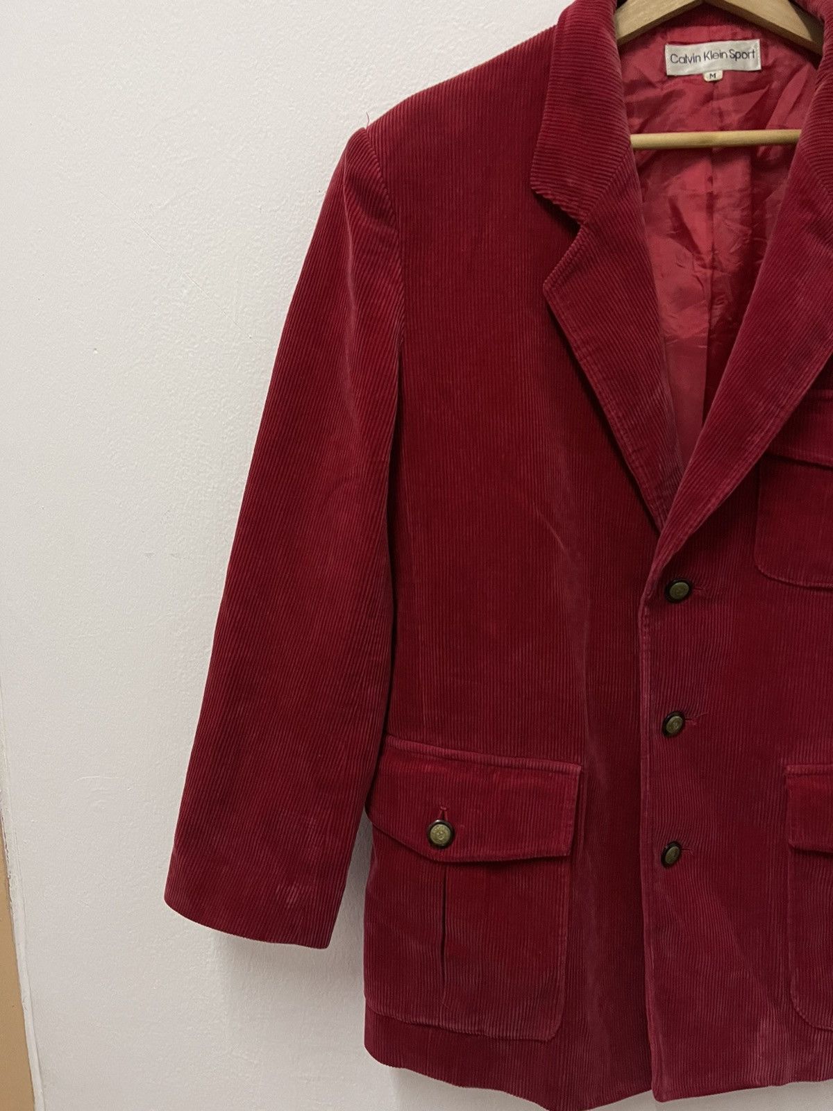 Calvin Klein × Vintage Vintage Calvin Klein Sport Button Up Casual Jacket Size US M / EU 48-50 / 2 - 2 Thumbnail