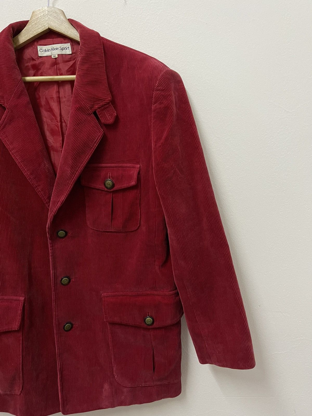 Calvin Klein × Vintage Vintage Calvin Klein Sport Button Up Casual Jacket Size US M / EU 48-50 / 2 - 3 Thumbnail