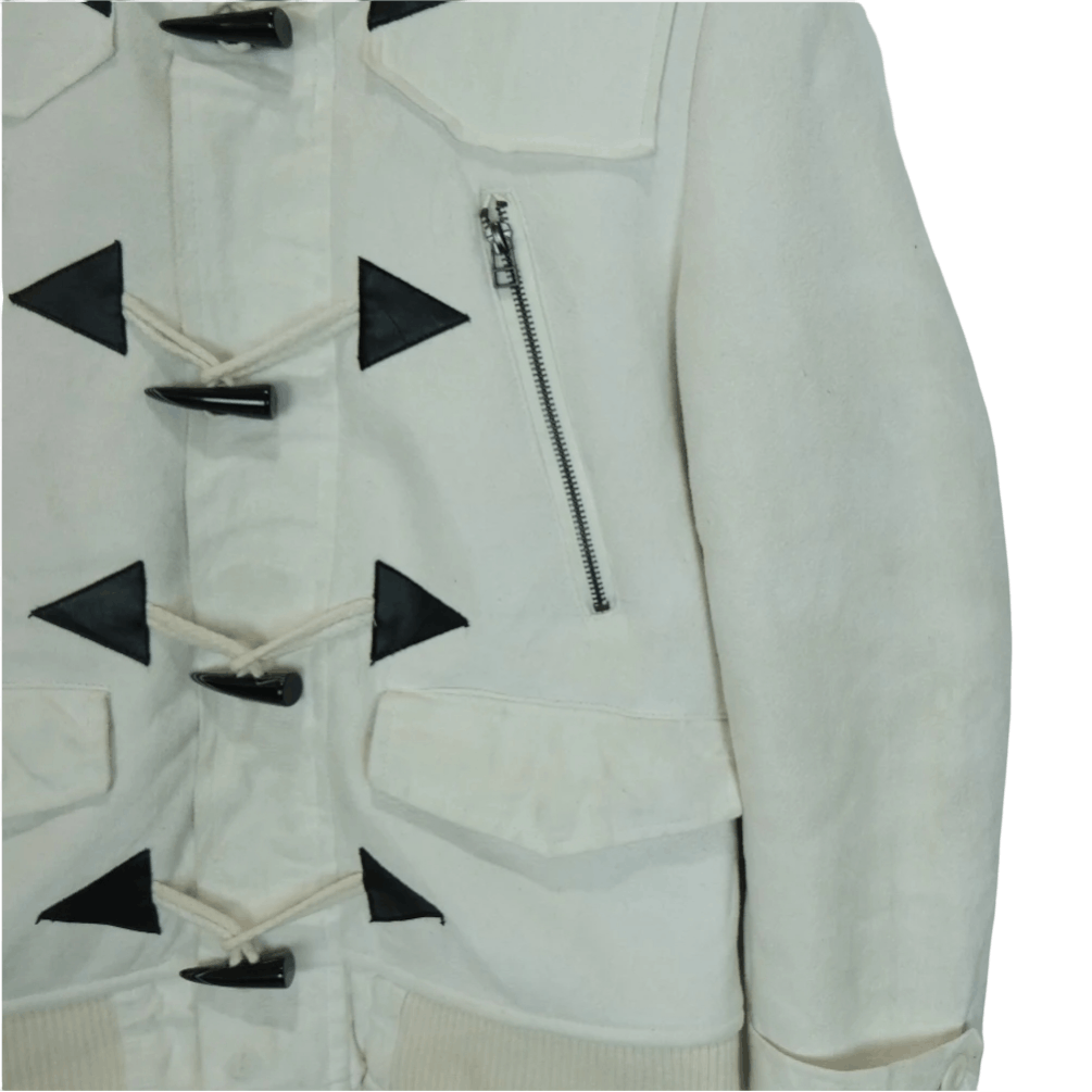 Japanese Brand THE MOD Punk Motorcycle Party Disco Jacket With Hoodies Size M / US 6-8 / IT 42-44 - 7 Thumbnail