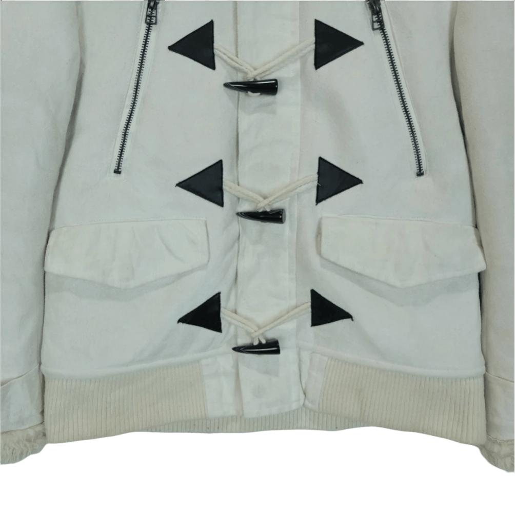 Japanese Brand THE MOD Punk Motorcycle Party Disco Jacket With Hoodies Size M / US 6-8 / IT 42-44 - 6 Thumbnail