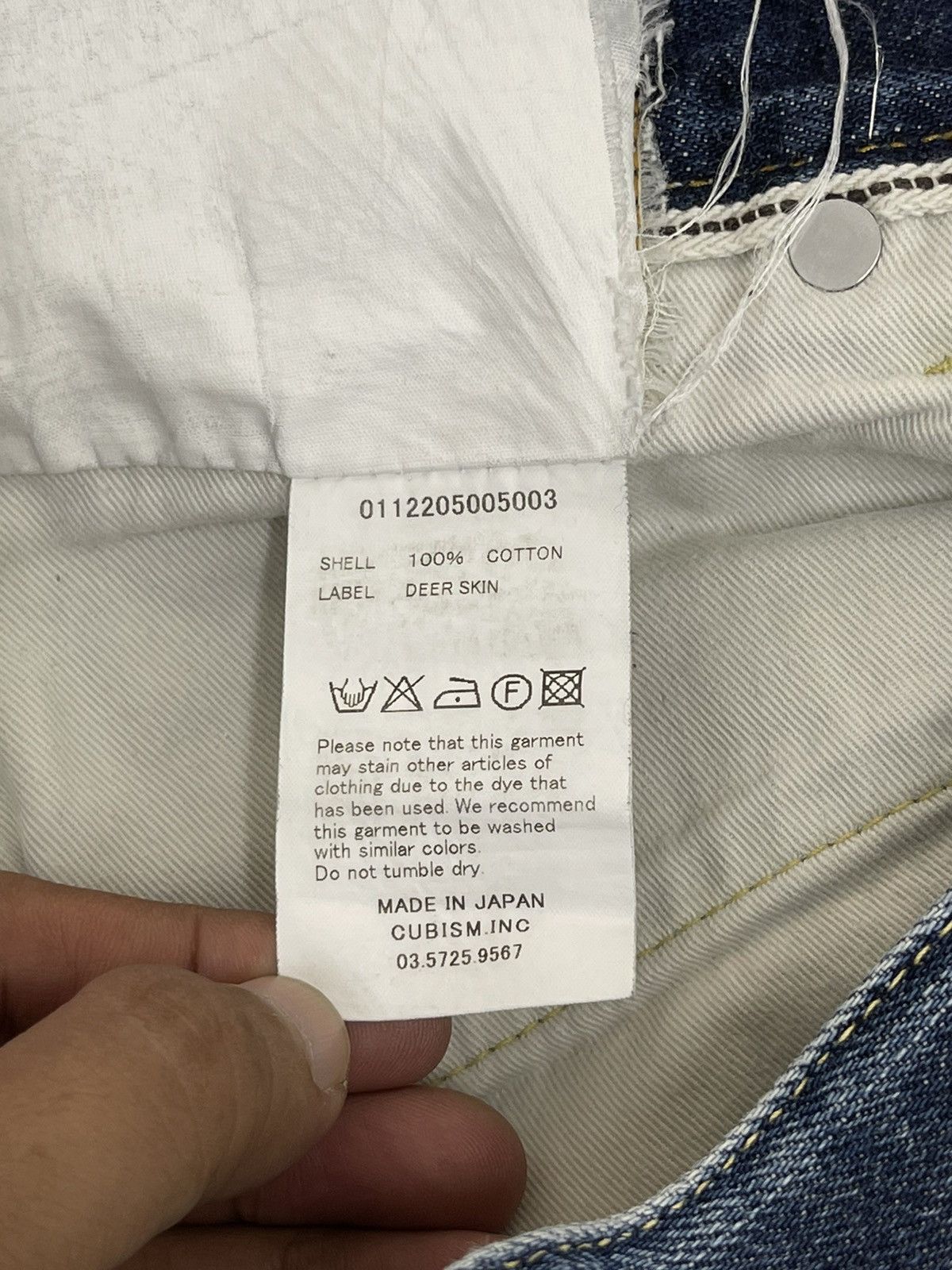 Japanese Brand ☢ Visvim Social Sculpture 04R Slim Denim Faded 3🟦3 Size US 31 - 11 Thumbnail