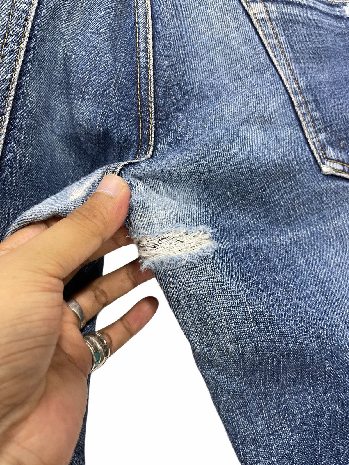 Japanese Brand ☢ Visvim Social Sculpture 04R Slim Denim Faded 3🟦3 Size US 31 - 5 Thumbnail