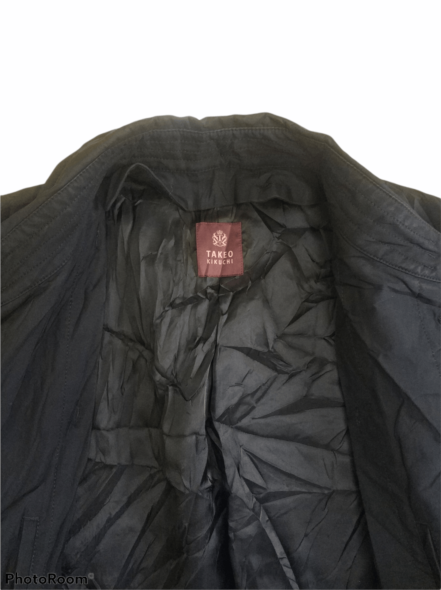 Takeo Kikuchi 🔥Super Black Takeo Kikuchi Long Jacket Size US S / EU 44-46 / 1 - 3 Thumbnail