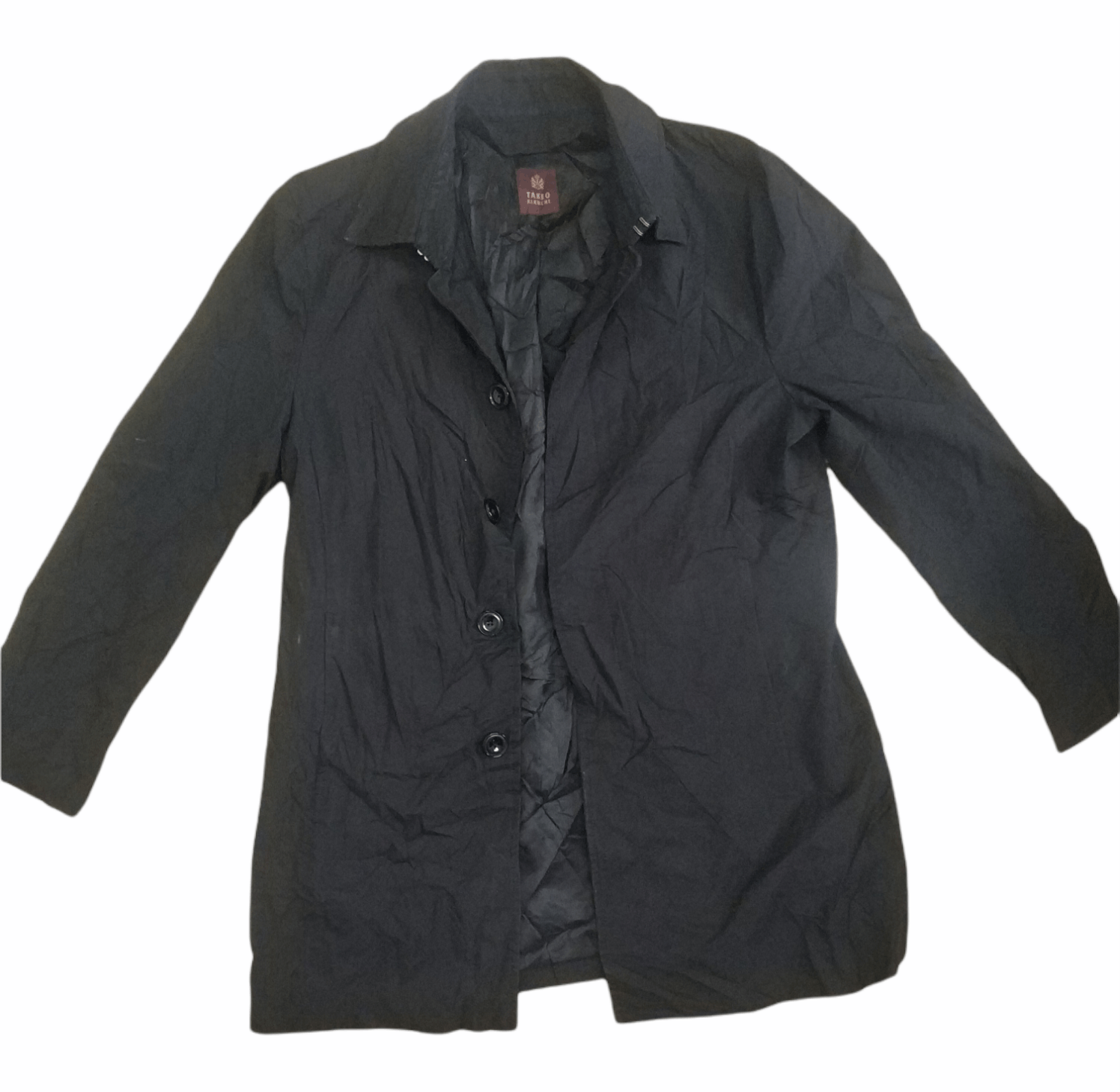 Takeo Kikuchi 🔥Super Black Takeo Kikuchi Long Jacket Size US S / EU 44-46 / 1 - 1 Thumbnail