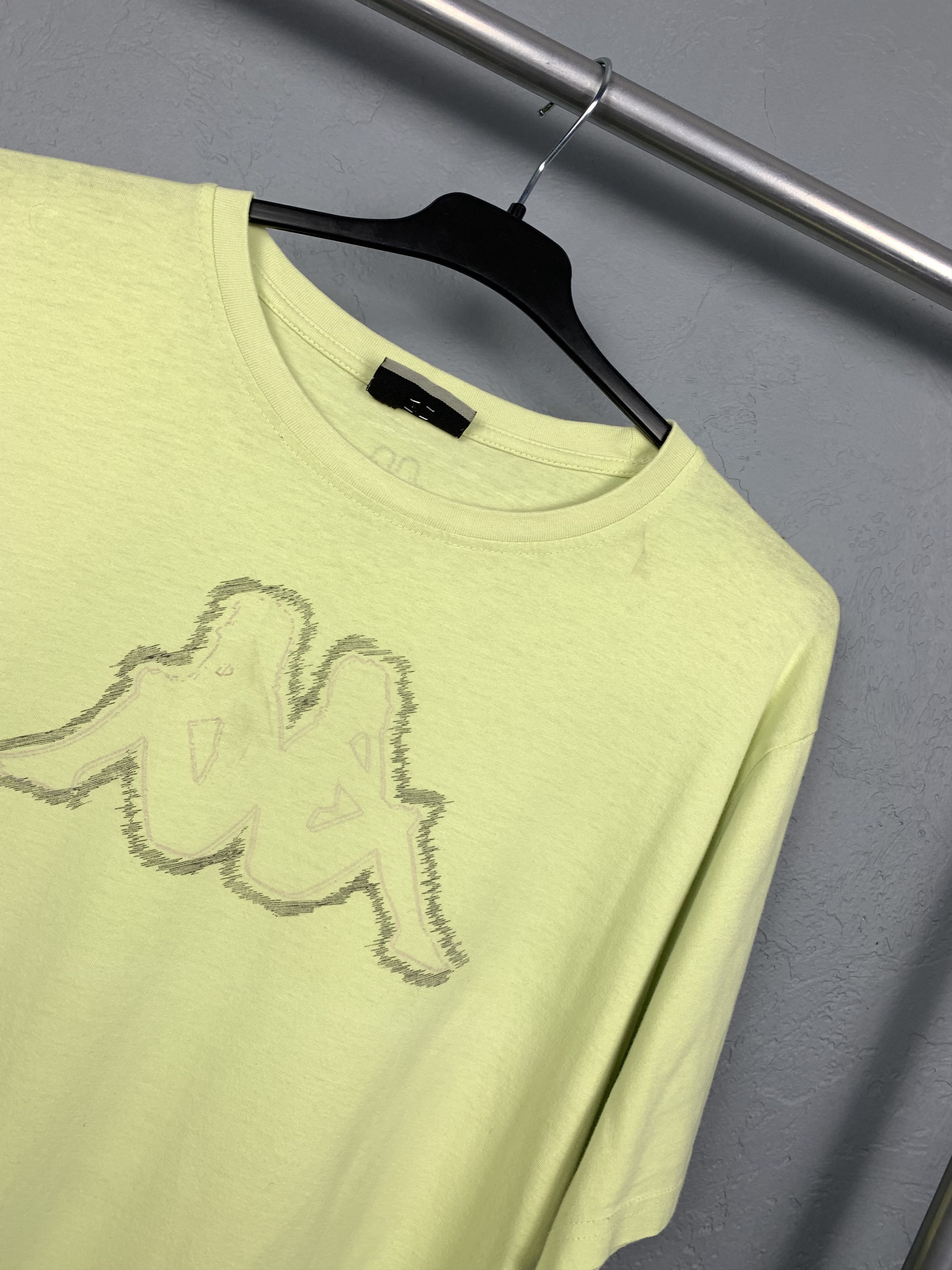 Kappa × Vintage 90s Vintage Kappa Mens T-Shirt Tee Size US XL / EU 56 / 4 - 2 Thumbnail