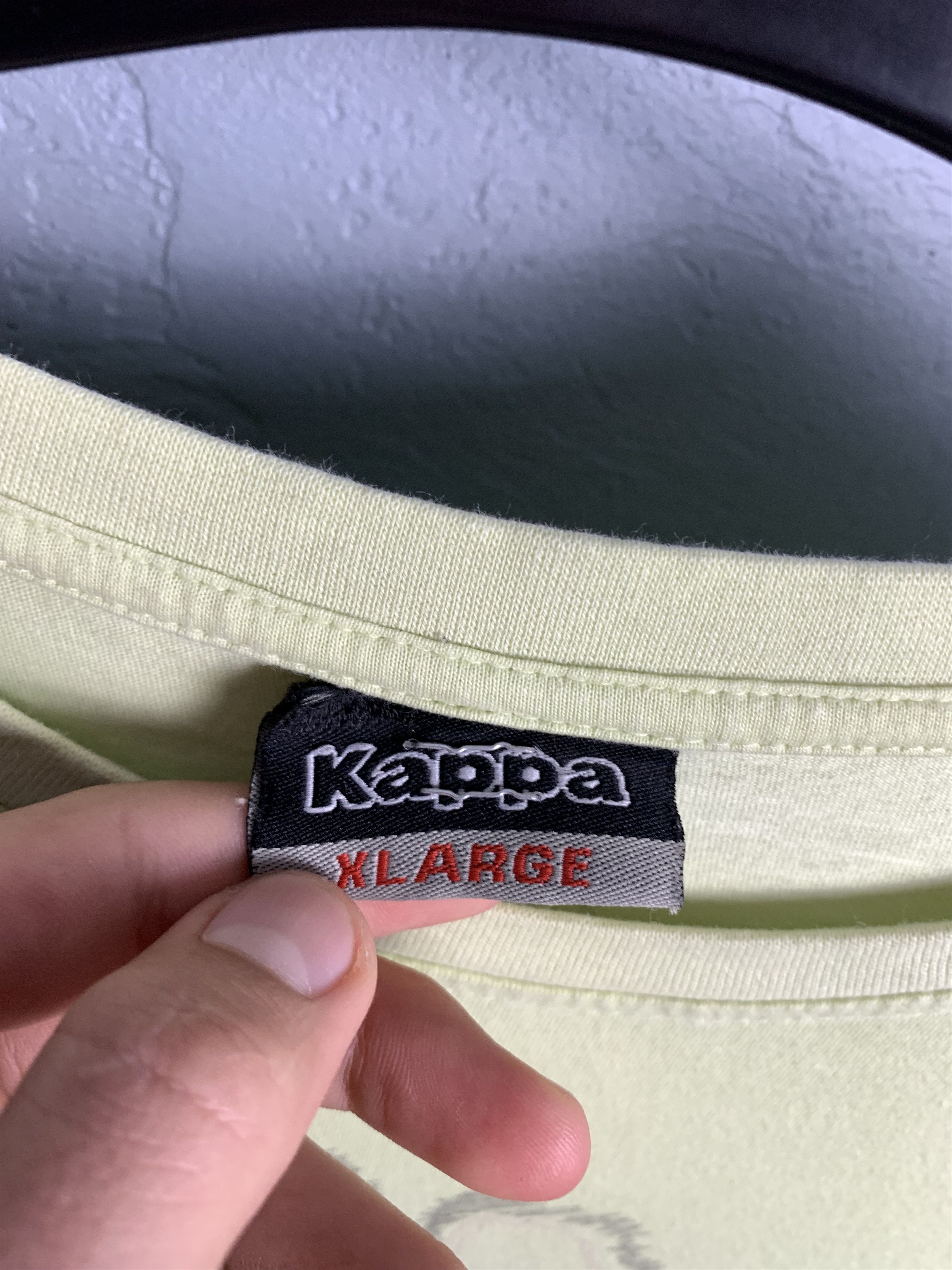 Kappa × Vintage 90s Vintage Kappa Mens T-Shirt Tee Size US XL / EU 56 / 4 - 3 Thumbnail