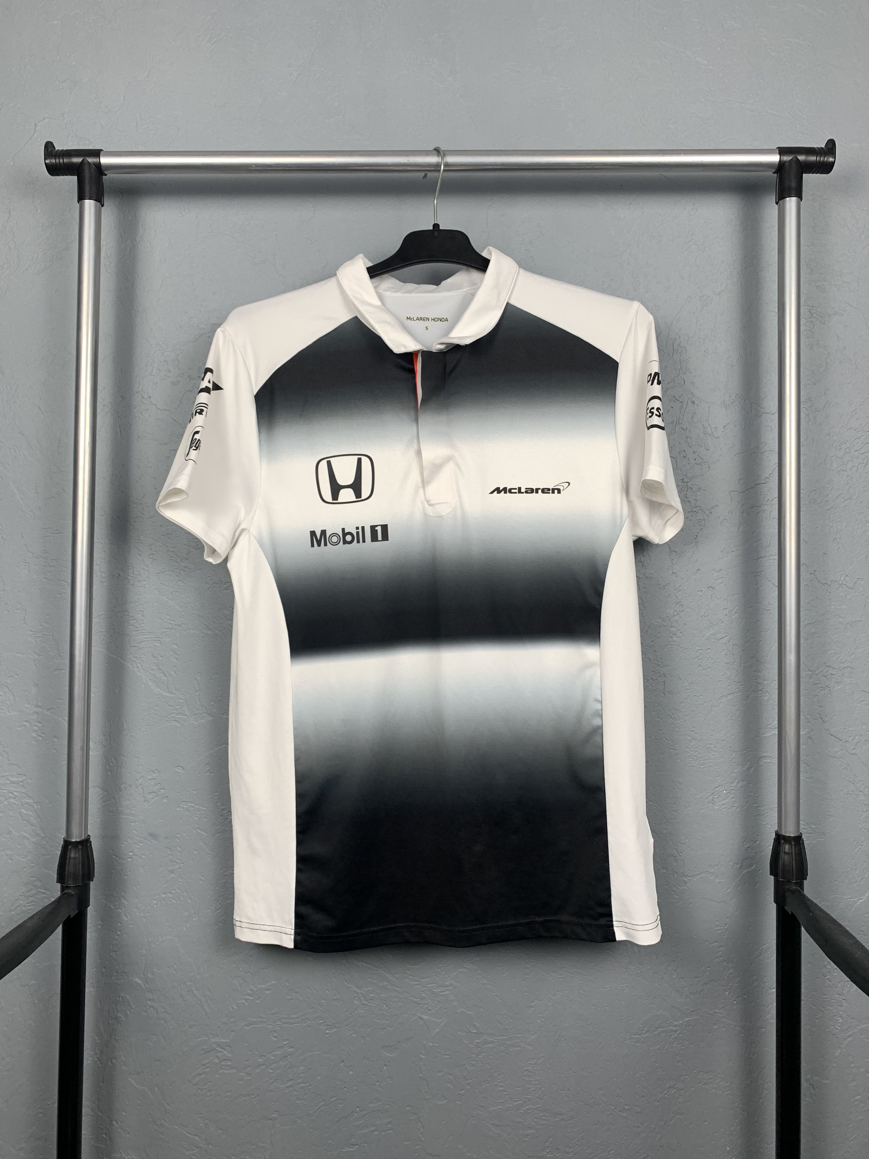 Honda × Mercedes-Benz McLaren Honda Racing Team Mens Polo Shirt Size US S / EU 44-46 / 1 - 1 Thumbnail
