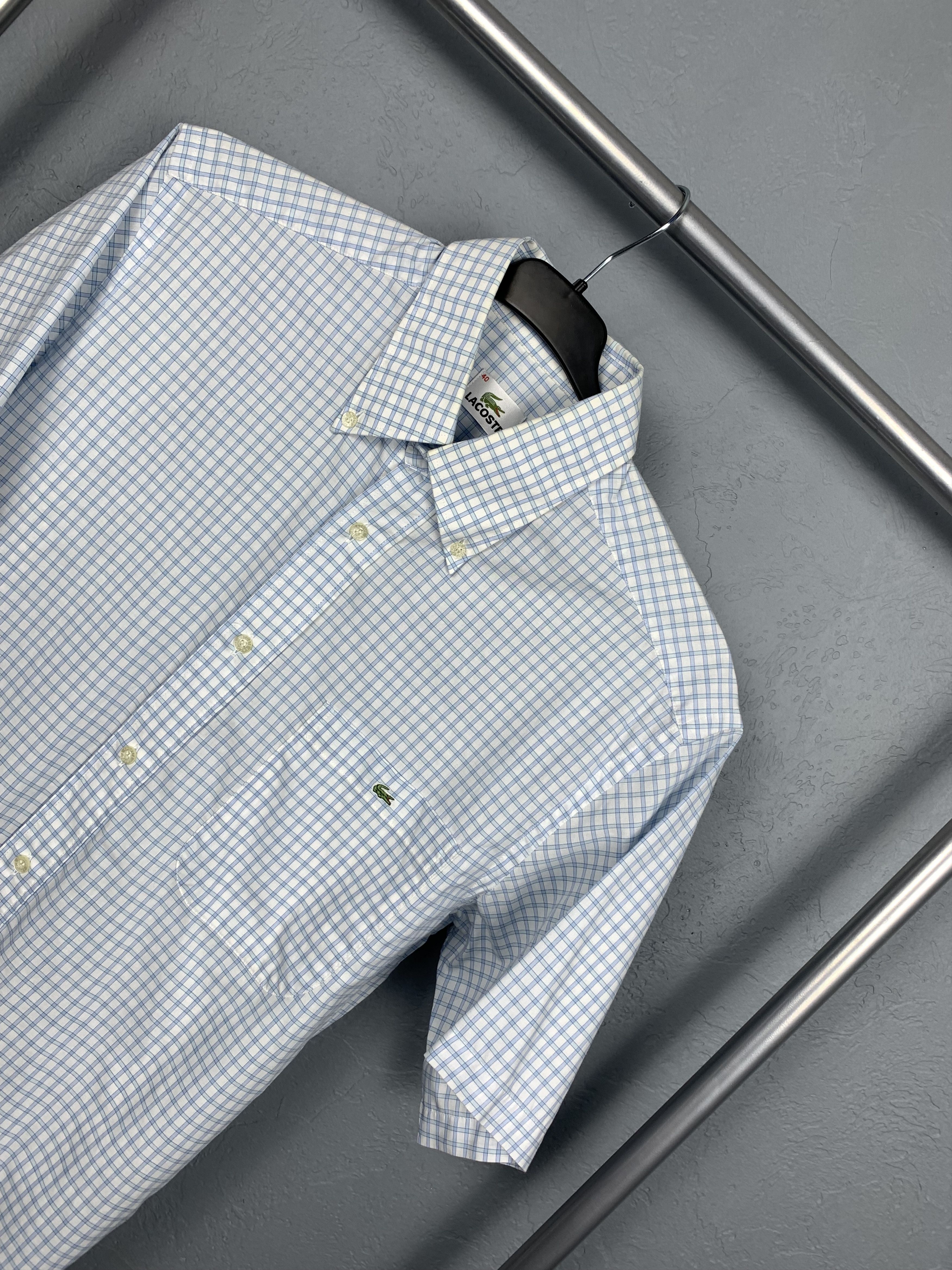 Lacoste Lacoste Mens Short Sleeve Shirt Size US L / EU 52-54 / 3 - 2 Thumbnail