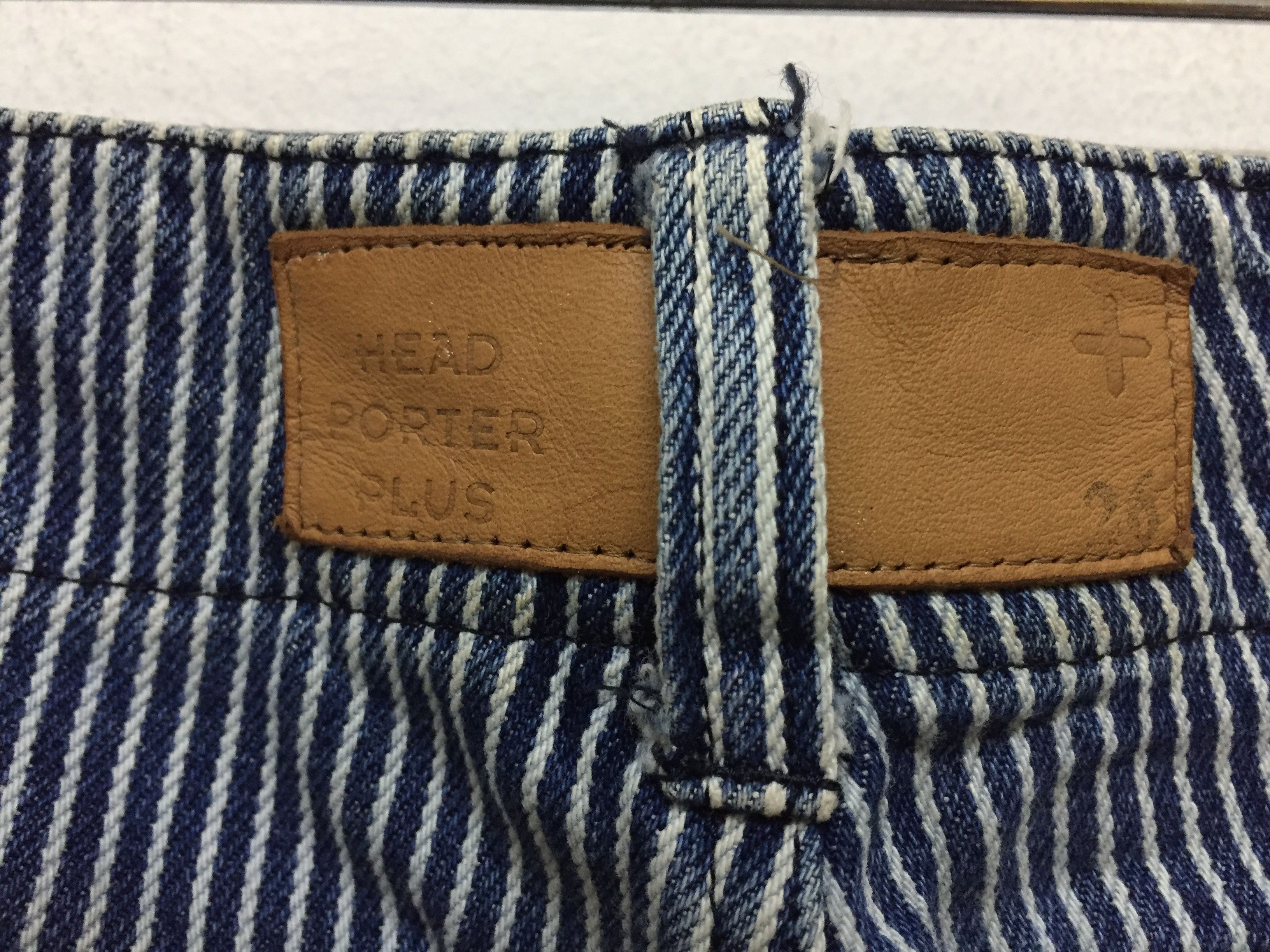 Head Porter 90's HEAD PORTER Hickory Cargos Multipocket denim Size US 29 - 4 Thumbnail