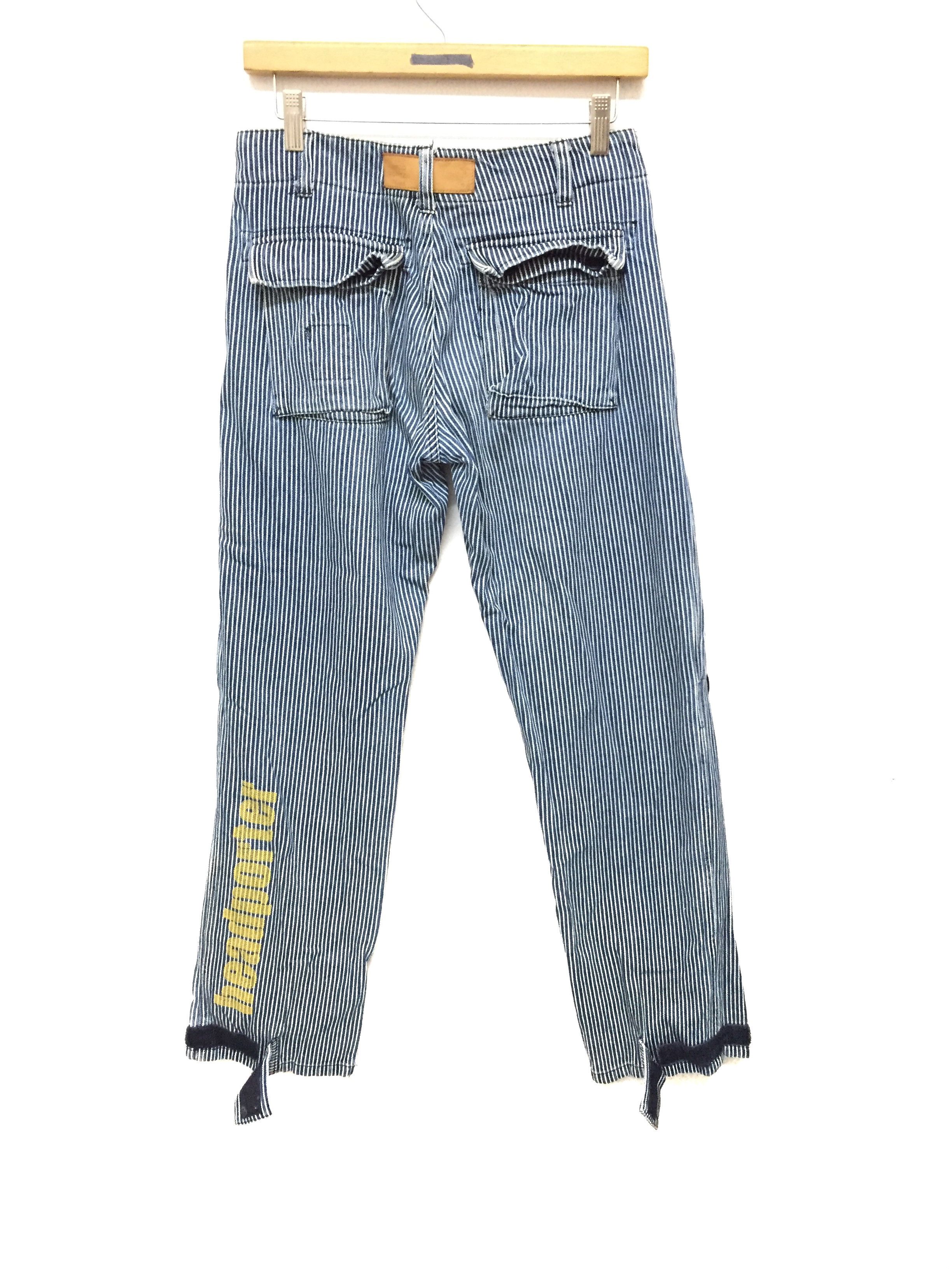 Head Porter 90's HEAD PORTER Hickory Cargos Multipocket denim Size US 29 - 1 Thumbnail