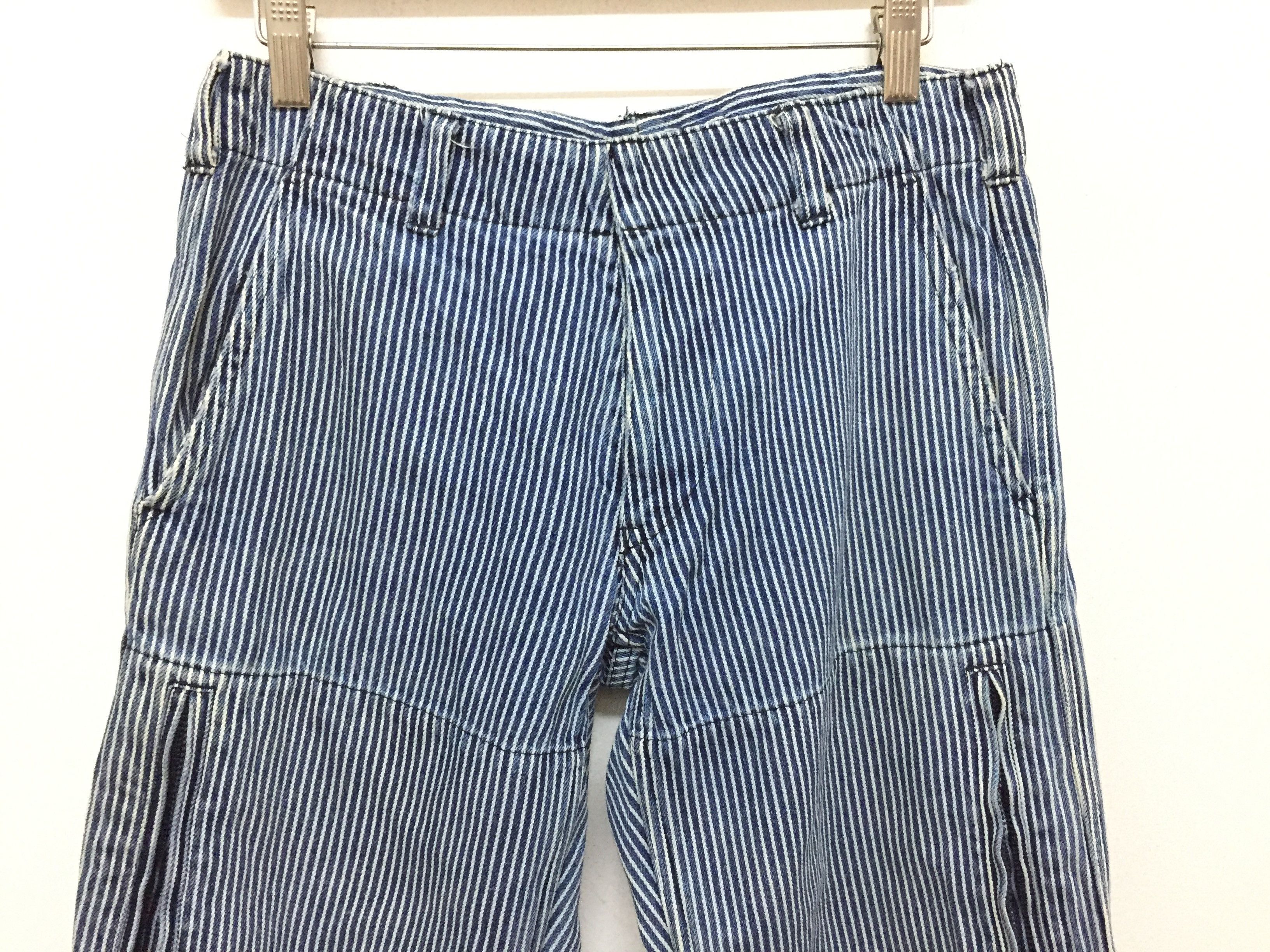 Head Porter 90's HEAD PORTER Hickory Cargos Multipocket denim Size US 29 - 8 Thumbnail
