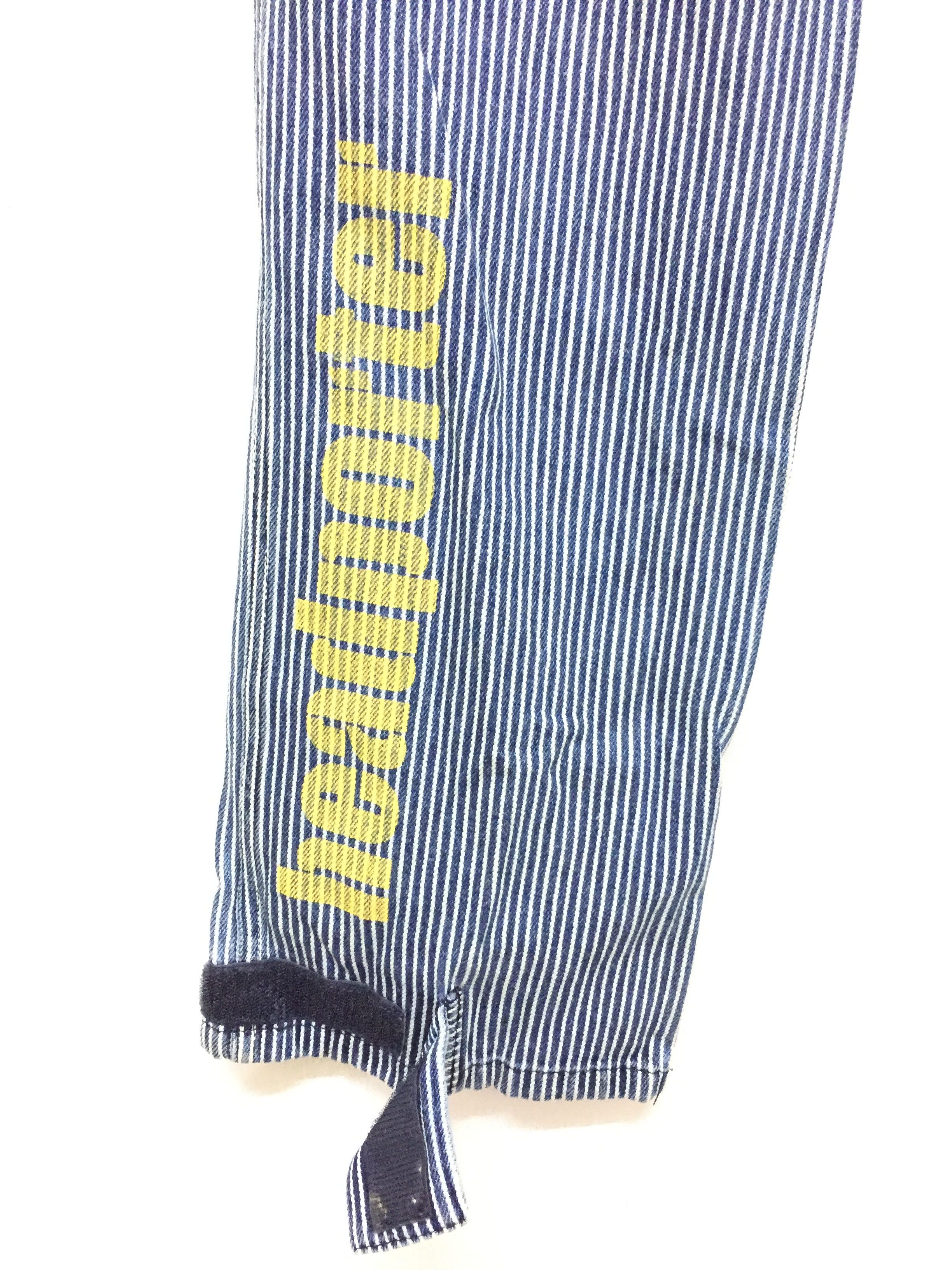 Head Porter 90's HEAD PORTER Hickory Cargos Multipocket denim Size US 29 - 3 Thumbnail