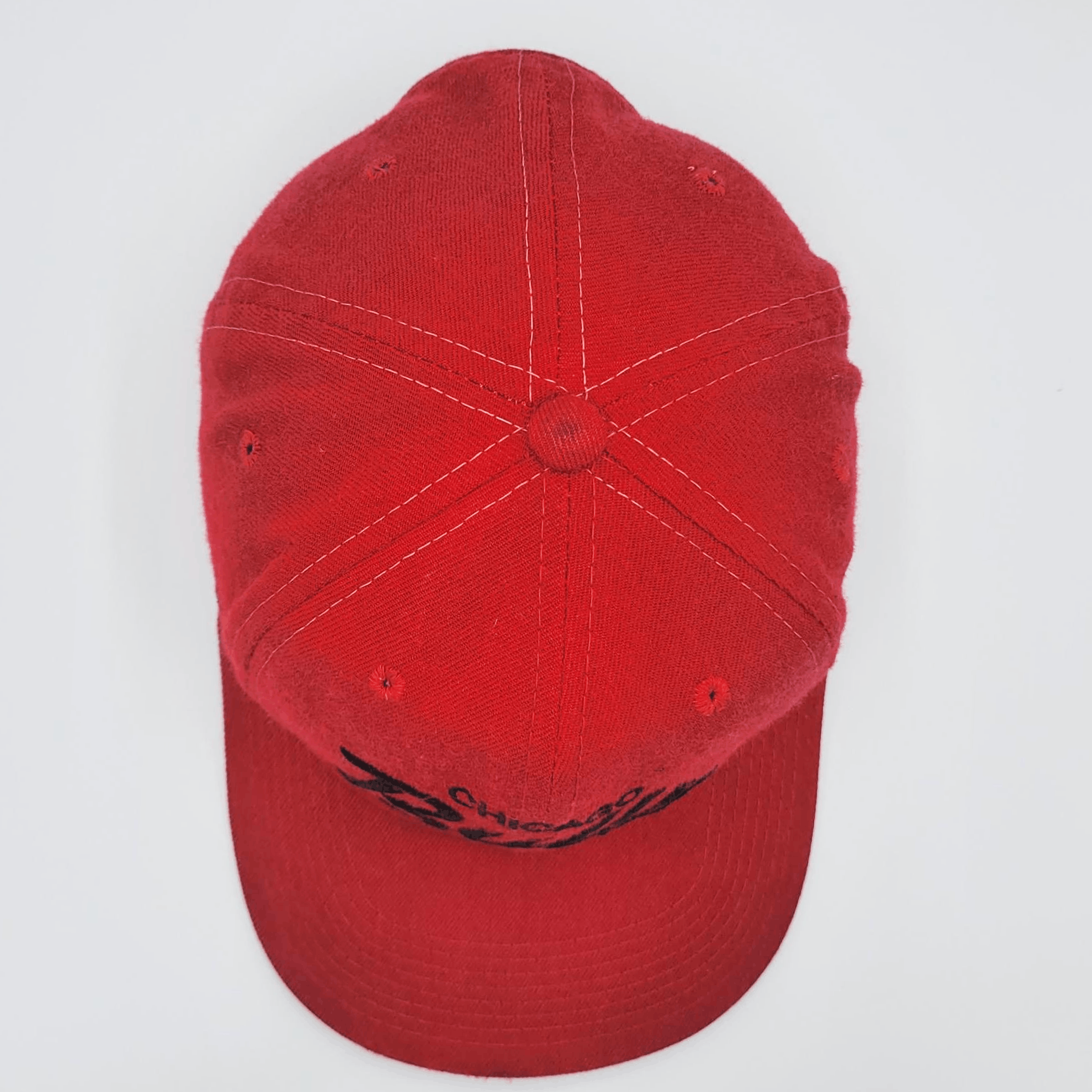 NBA × Sports Specialties × Vintage Chicago Bulls Vintage 90s Script Snapback Hat Size ONE SIZE - 4 Thumbnail