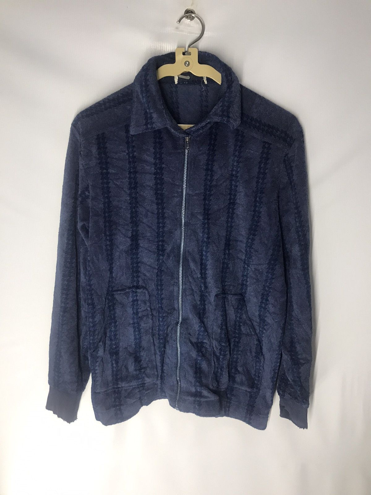 Japanese Brand × Other × Vintage Vintage Wool zipper sweater Size US M / EU 48-50 / 2 - 7 Thumbnail