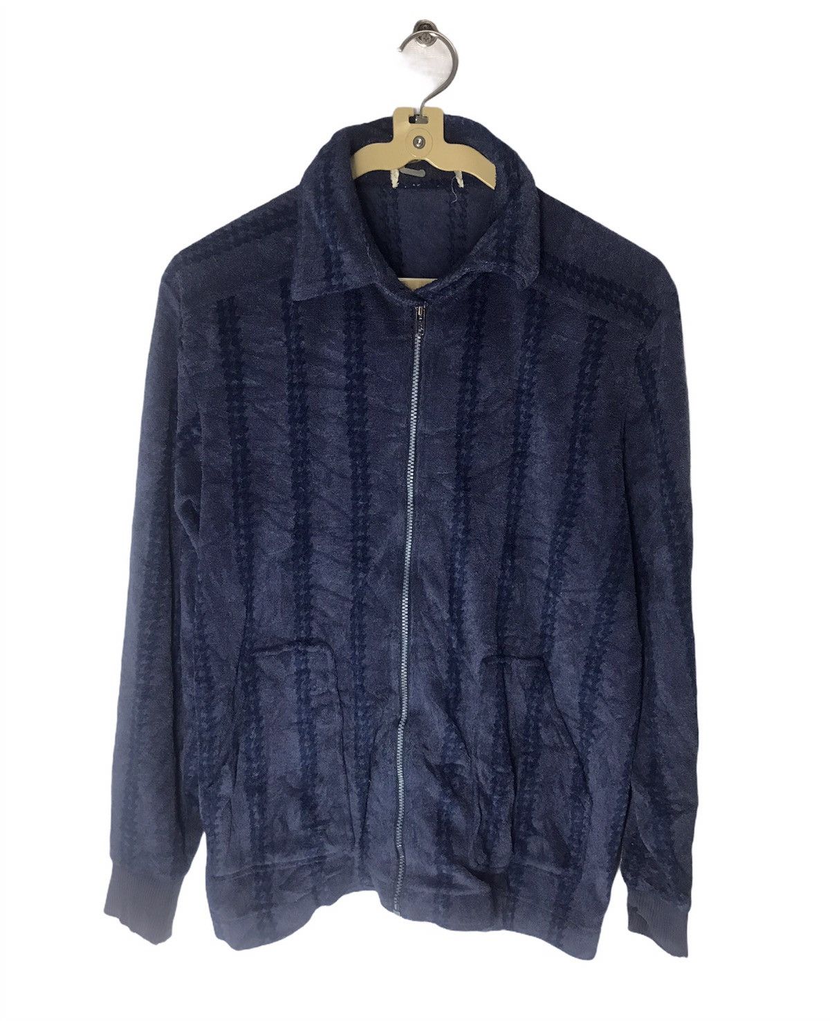 Japanese Brand × Other × Vintage Vintage Wool zipper sweater Size US M / EU 48-50 / 2 - 1 Thumbnail