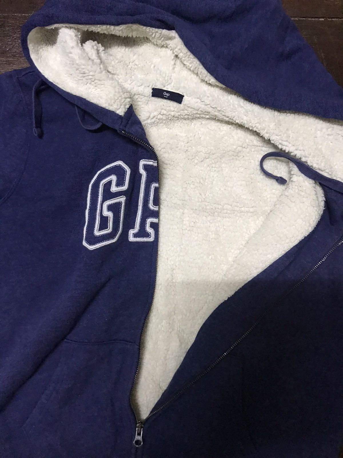 Gap Gap spellout zipper with hoodie Size US M / EU 48-50 / 2 - 4 Thumbnail