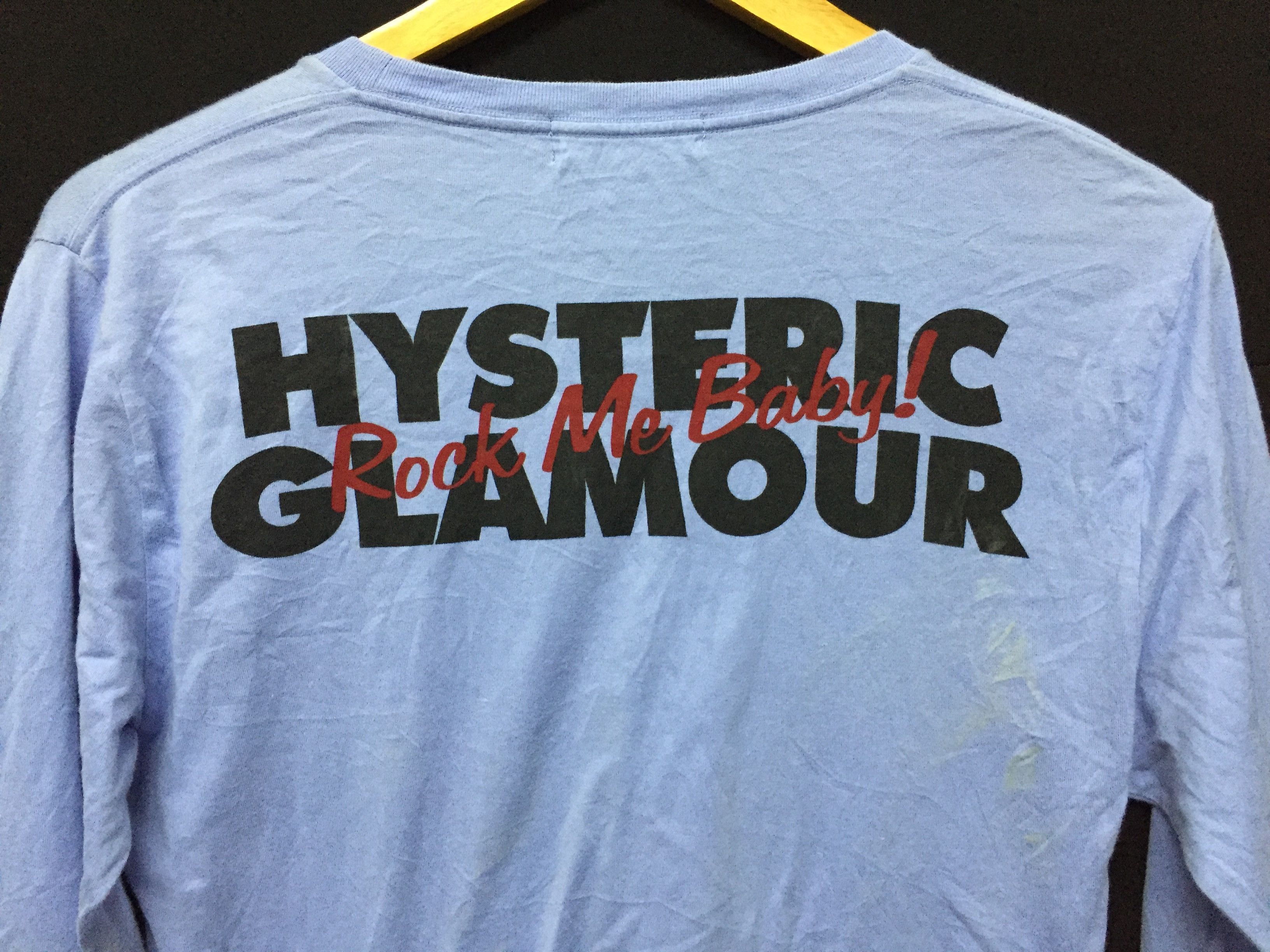 Hysteric Glamour HG Rock Me baby long sleeve Size US S / EU 44-46 / 1 - 9 Thumbnail