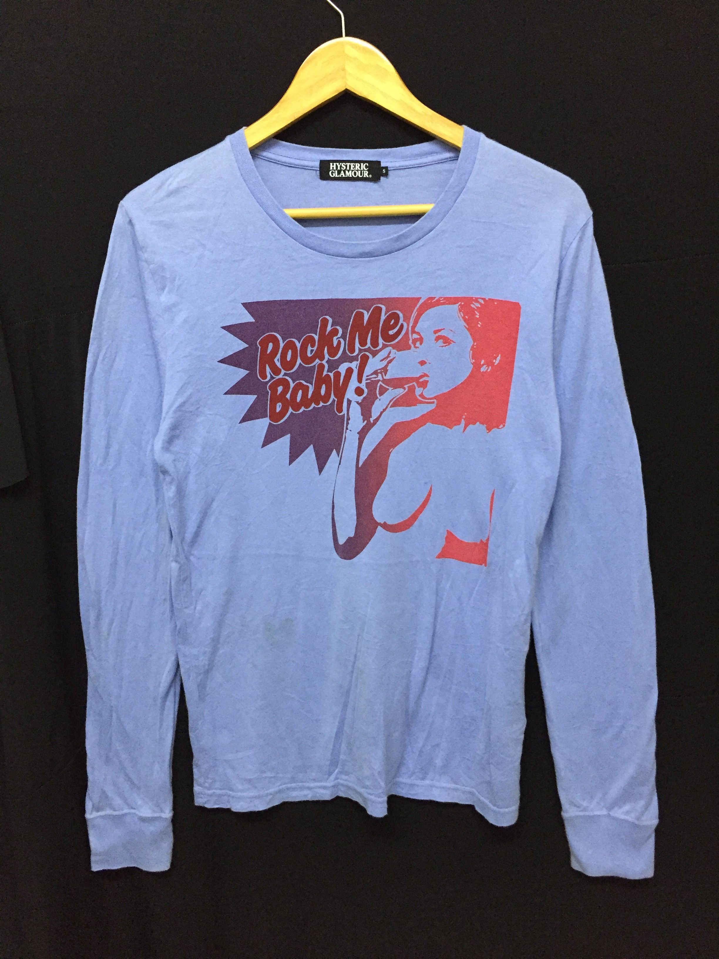 Hysteric Glamour HG Rock Me baby long sleeve Size US S / EU 44-46 / 1 - 3 Thumbnail