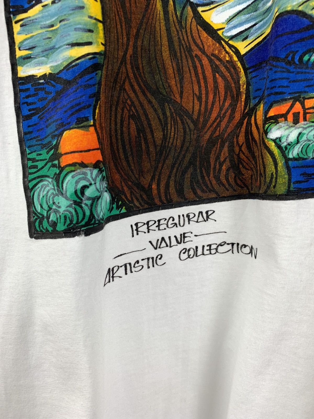 Vintage Vintage Vincent Van Gogh Starry Night Artistic Collection Size US XL / EU 56 / 4 - 8 Thumbnail