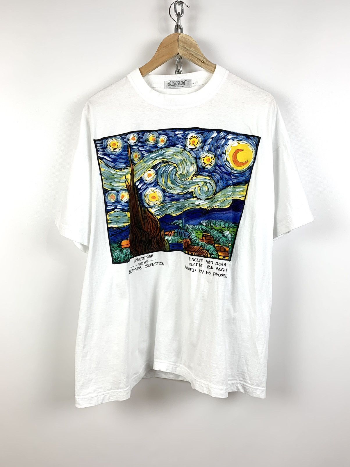 Vintage Vintage Vincent Van Gogh Starry Night Artistic Collection Size US XL / EU 56 / 4 - 1 Thumbnail