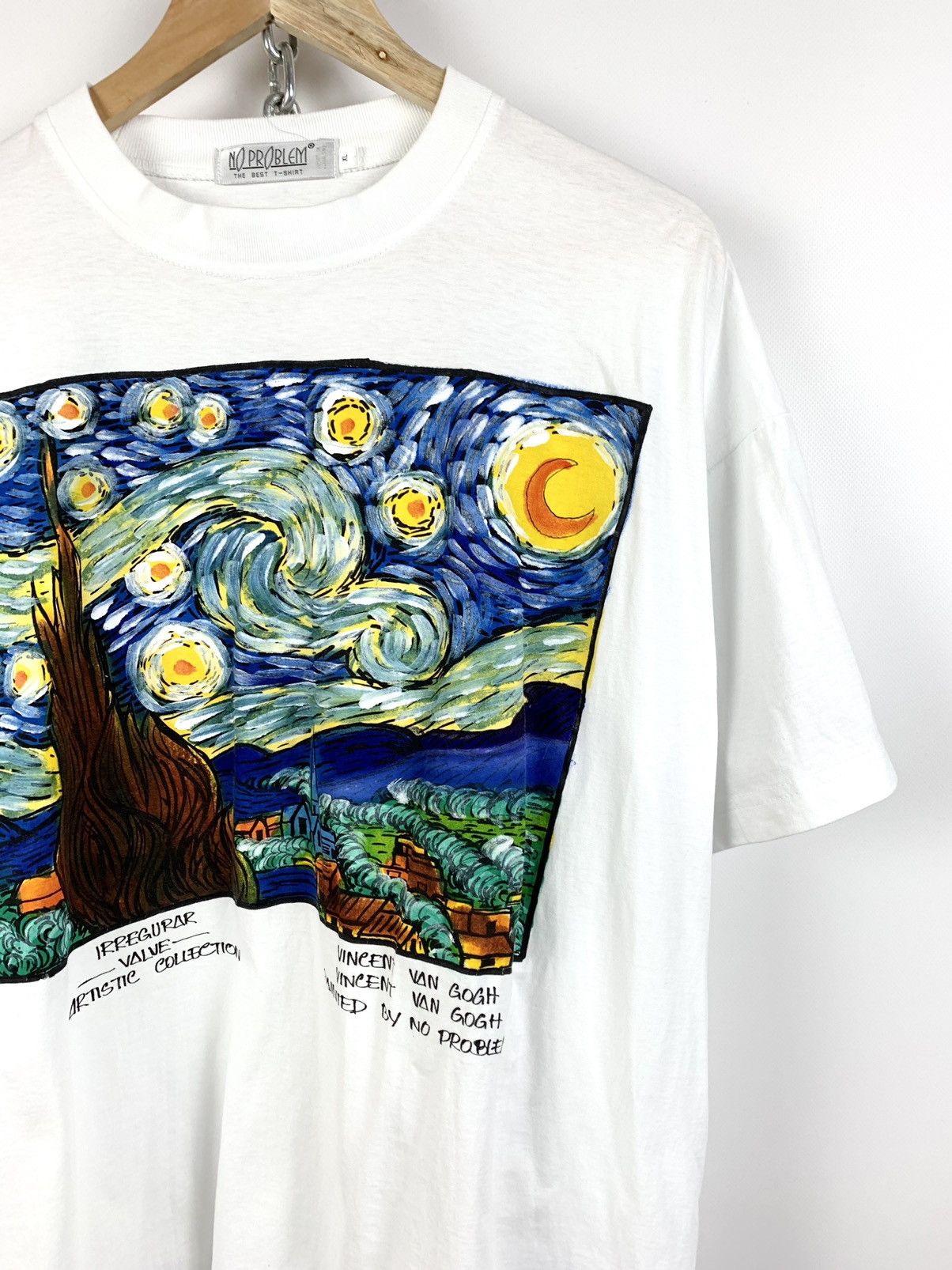 Vintage Vintage Vincent Van Gogh Starry Night Artistic Collection Size US XL / EU 56 / 4 - 3 Thumbnail