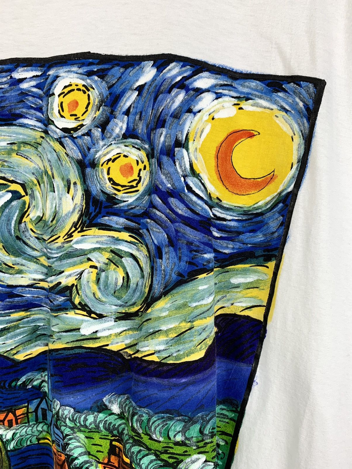 Vintage Vintage Vincent Van Gogh Starry Night Artistic Collection Size US XL / EU 56 / 4 - 5 Thumbnail