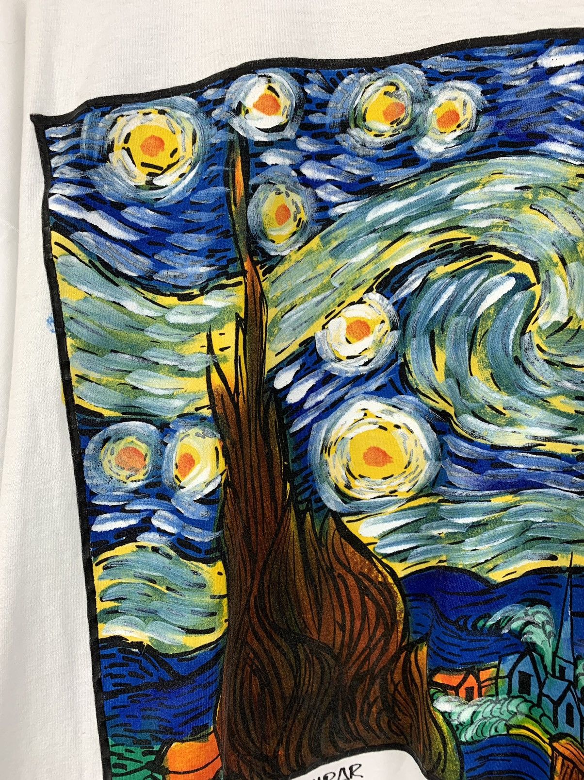 Vintage Vintage Vincent Van Gogh Starry Night Artistic Collection Size US XL / EU 56 / 4 - 6 Thumbnail