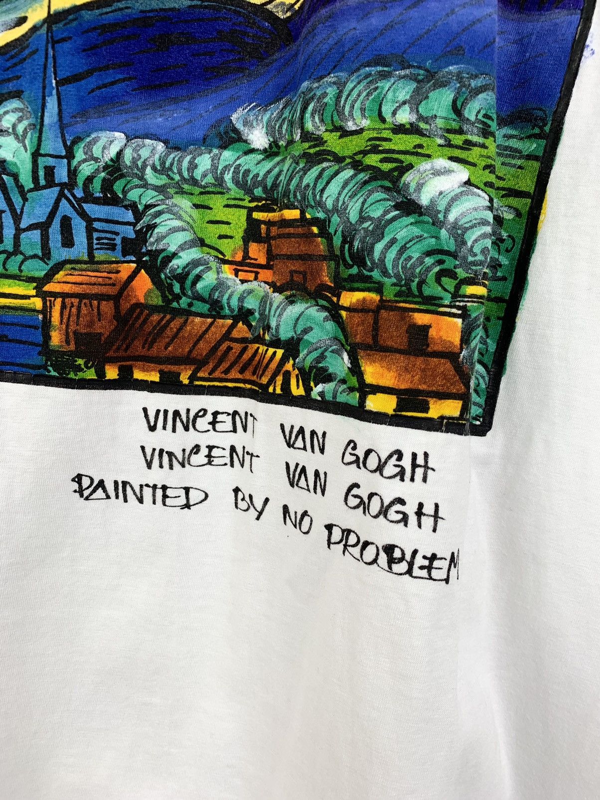 Vintage Vintage Vincent Van Gogh Starry Night Artistic Collection Size US XL / EU 56 / 4 - 7 Thumbnail