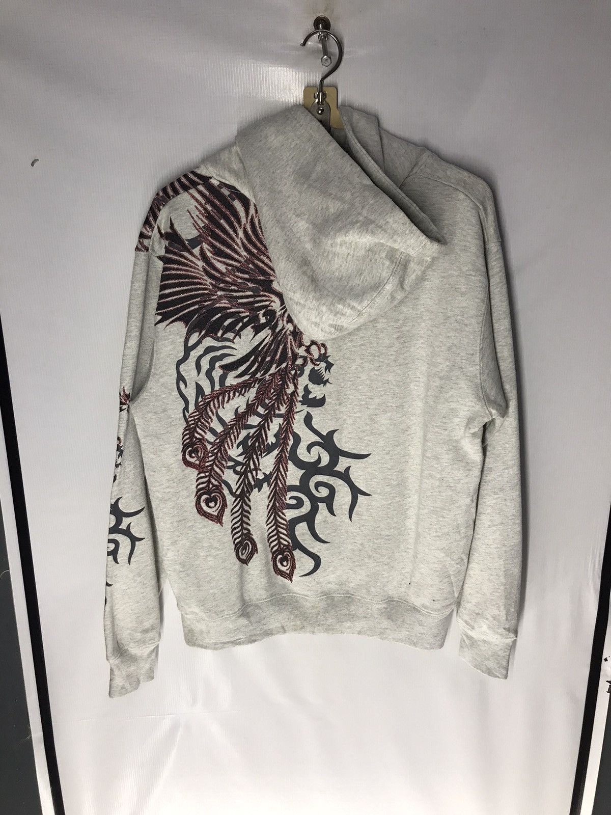 Other Hoodie pullover Phoenix bird printed overprint by selestana Size US M / EU 48-50 / 2 - 7 Thumbnail