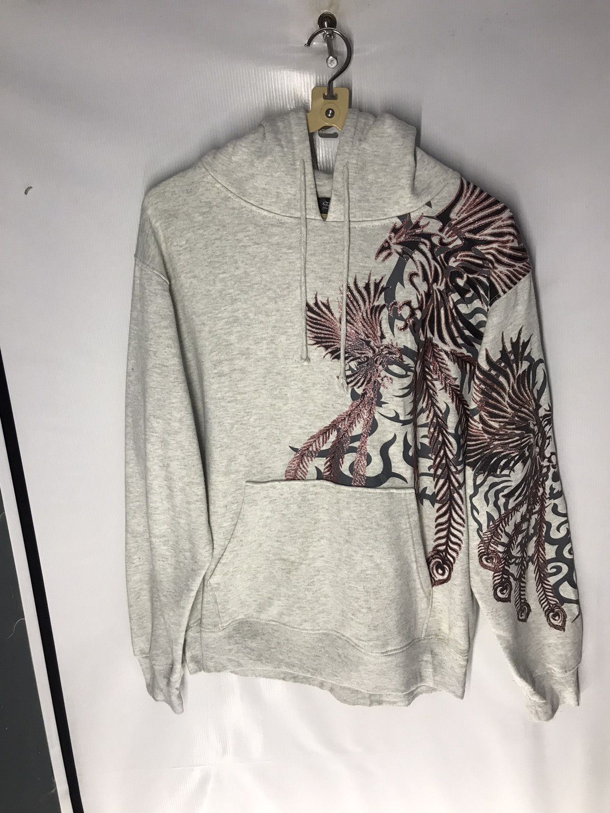 Other Hoodie pullover Phoenix bird printed overprint by selestana Size US M / EU 48-50 / 2 - 6 Thumbnail