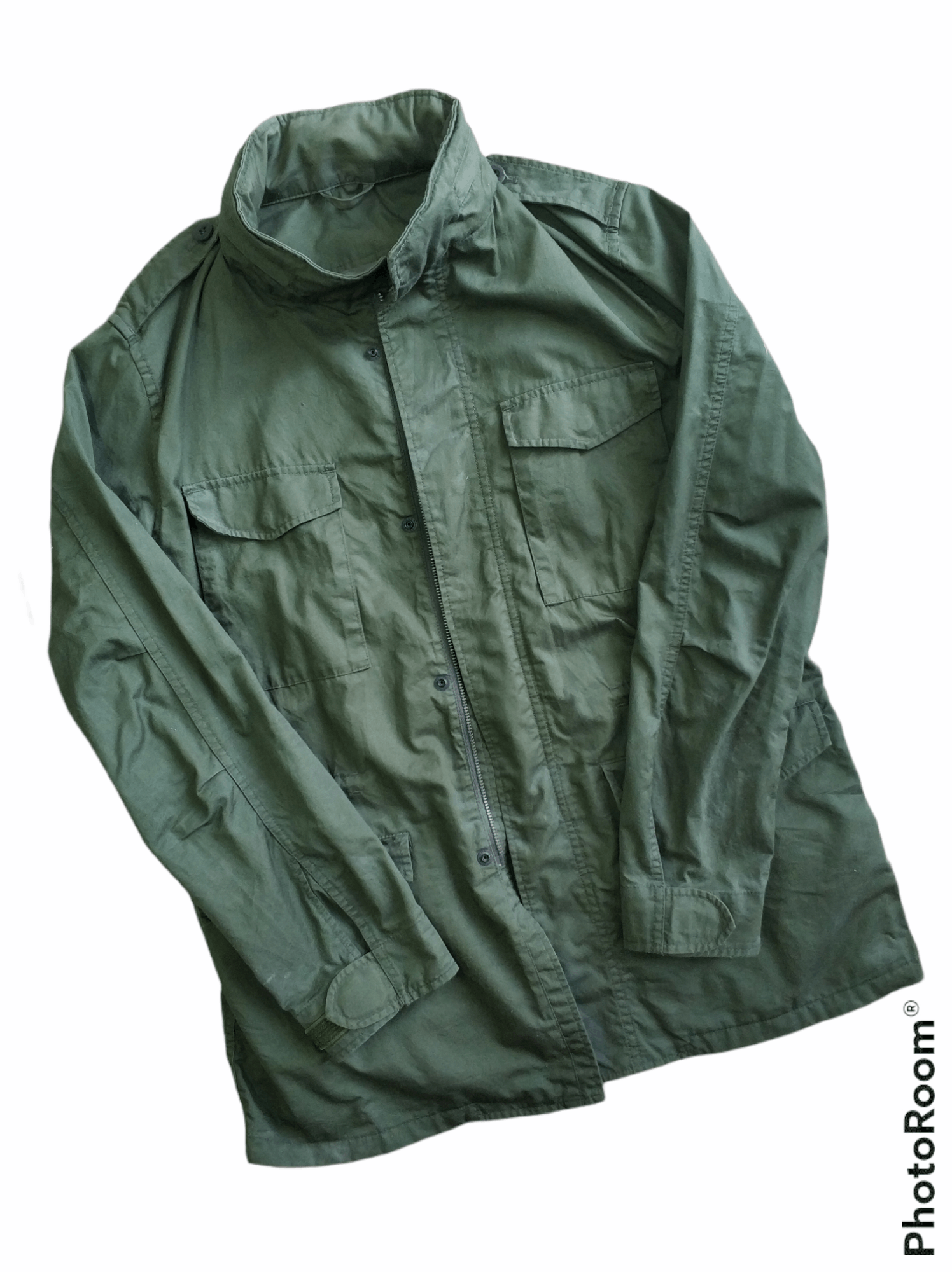 Japanese Brand 🔥Muji Army Green Rare Hoodie Parkas Size US S / EU 44-46 / 1 - 2 Thumbnail