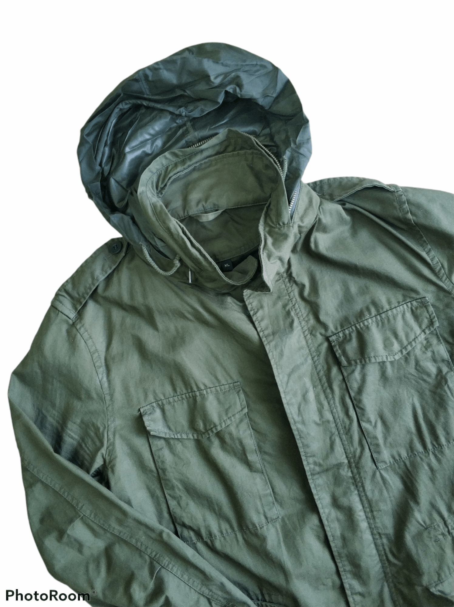 Japanese Brand 🔥Muji Army Green Rare Hoodie Parkas Size US S / EU 44-46 / 1 - 9 Thumbnail