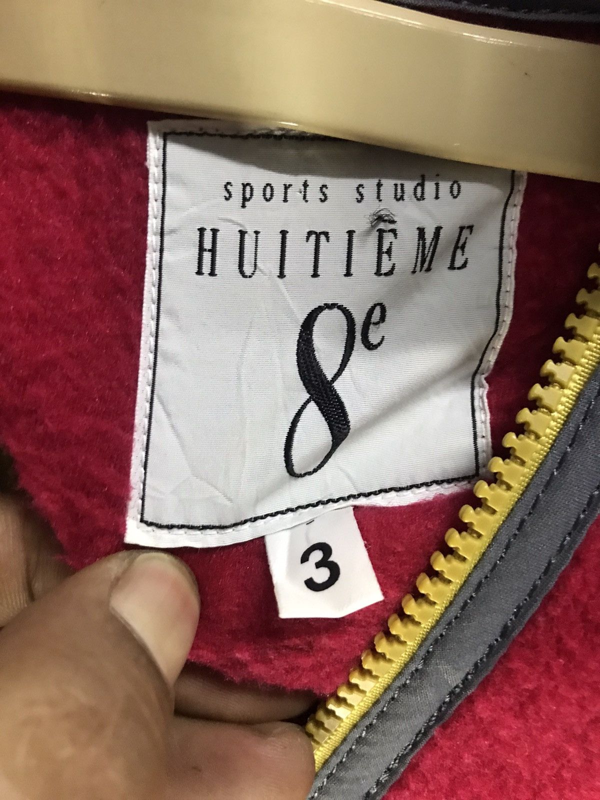 Descente Huitieme fleece hoodie zipper sweater by descente Size US M / EU 48-50 / 2 - 3 Thumbnail