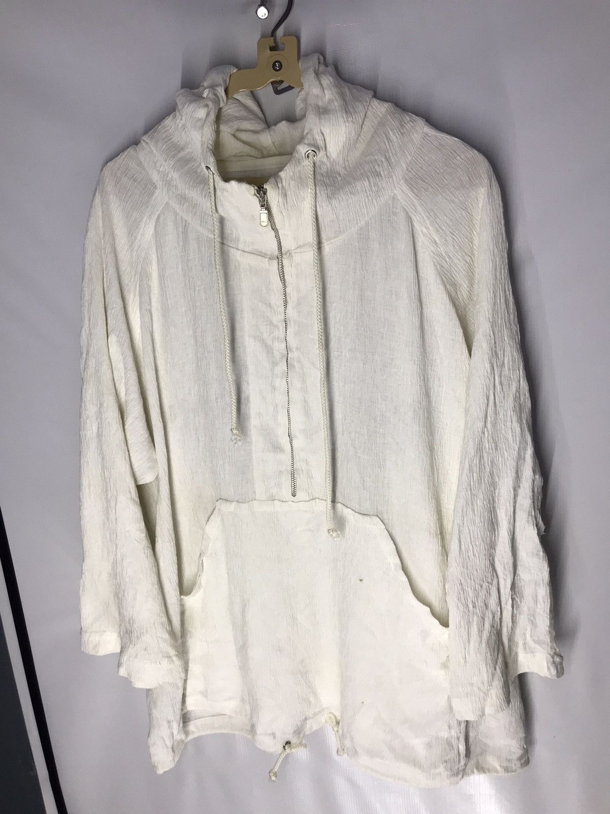 Japanese Brand Hoodie half zipper by Porto delfini Size US L / EU 52-54 / 3 - 6 Thumbnail