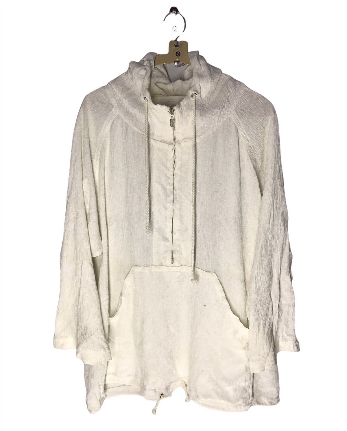 Japanese Brand Hoodie half zipper by Porto delfini Size US L / EU 52-54 / 3 - 1 Thumbnail