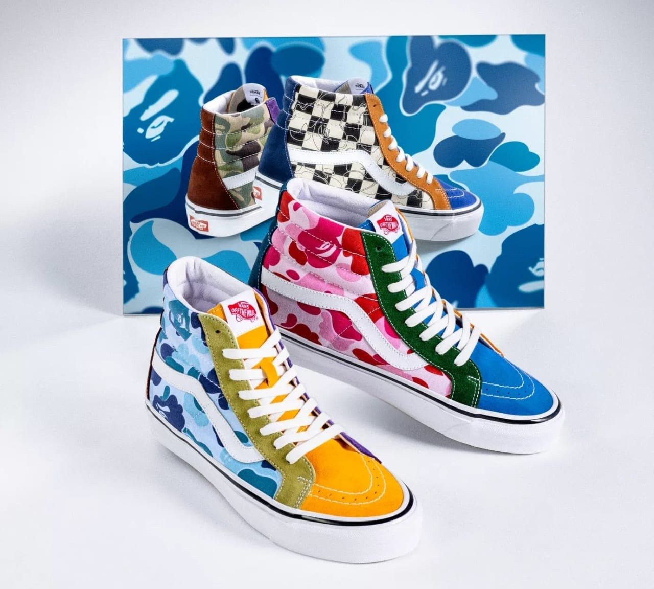 Bape x Vans Sk8 Hi
