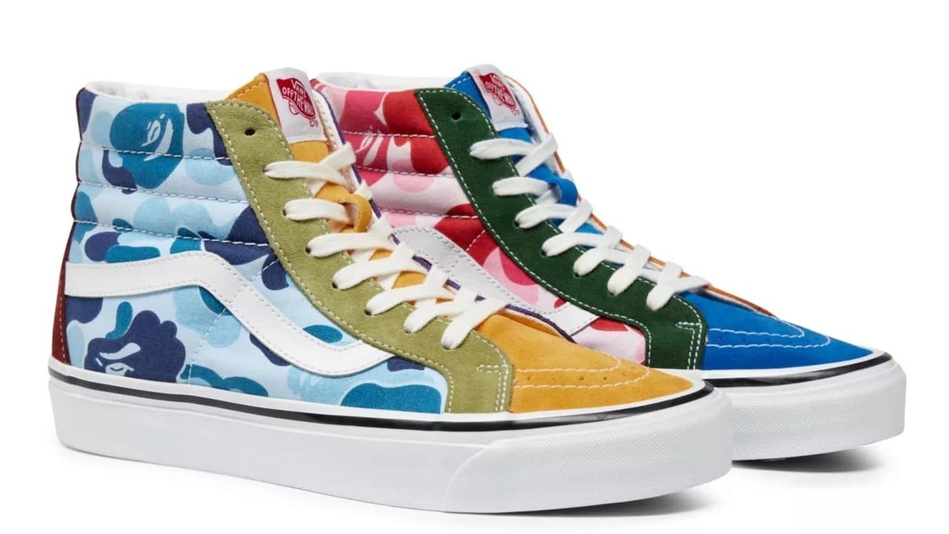 Bape × Vans Bape x Vans Sk8 Hi Size US 10 / EU 43 - 3 Thumbnail