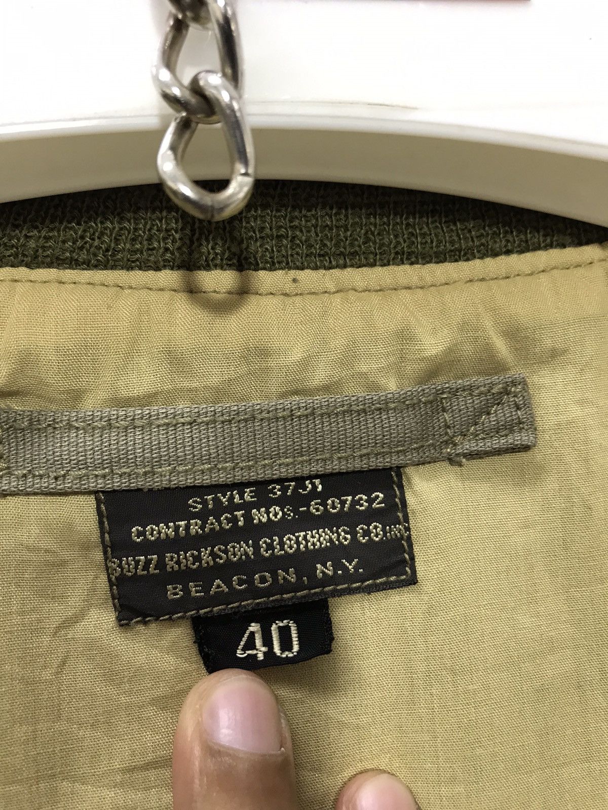 Buzz Rickson's Type 37J1 Buzz Ricksons USN Deck Jacket 8🟩 Size US M / EU 48-50 / 2 - 11 Thumbnail