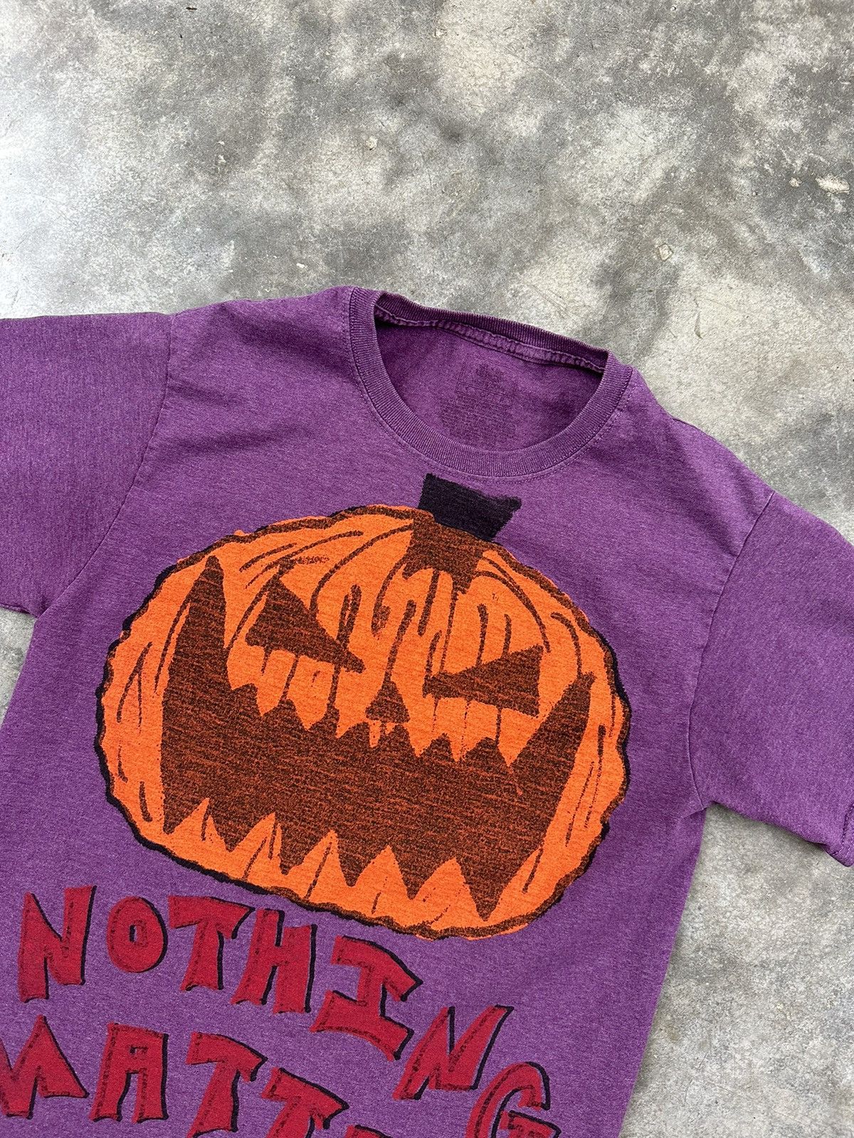 Asspizza Asspizza Nothing Matters Graffiti / Spray Paint Pumpkin Tee Size US S / EU 44-46 / 1 - 3 Thumbnail