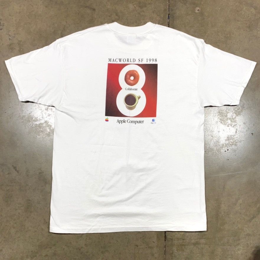 ら*た様 00's Apple tee vintage tee 企業tee Apple × Travis Scott Vintage apple tee | Grailed
